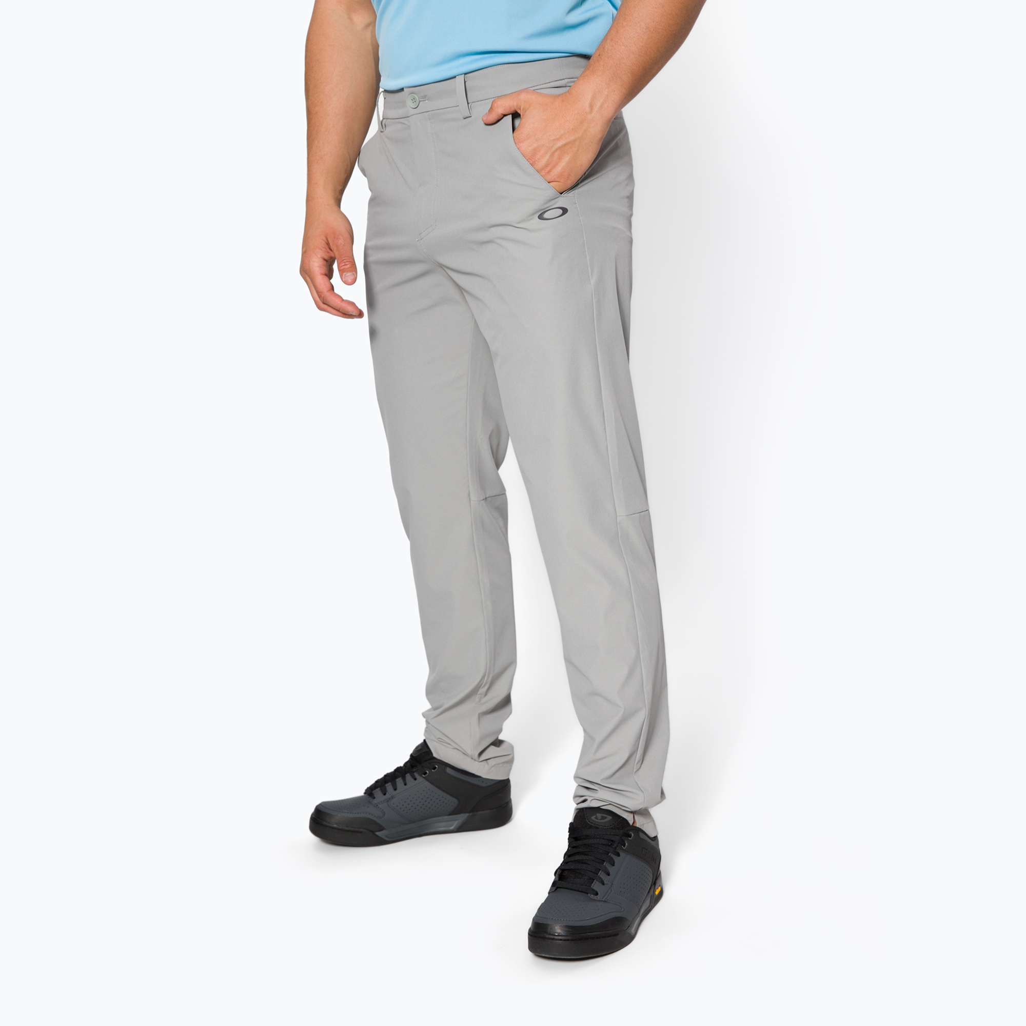 Pantaloni da golf Oakley Take Pro stone gray hthr da uomo