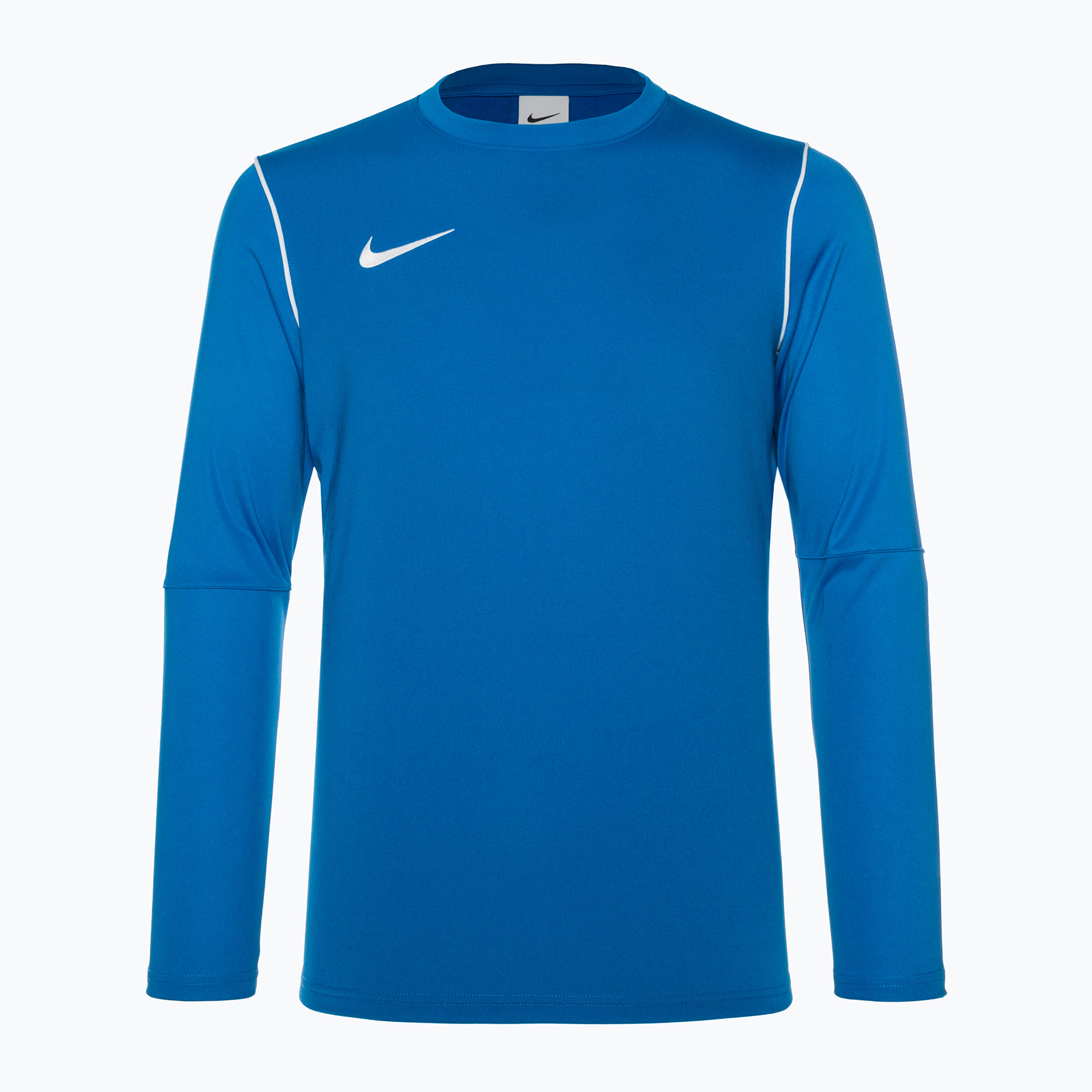 Uomo Nike Dri-FIT Park 20 Crew blu reale/bianco football a maniche lunghe (S) (Dri-FIT Park 20 Crew BV6875-463)