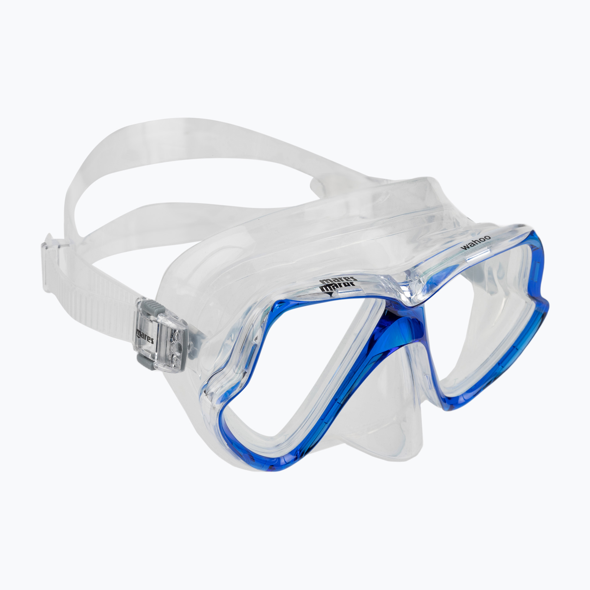 Maschera da snorkeling Mares Wahoo blu/chiaro (Wahoo 411238)