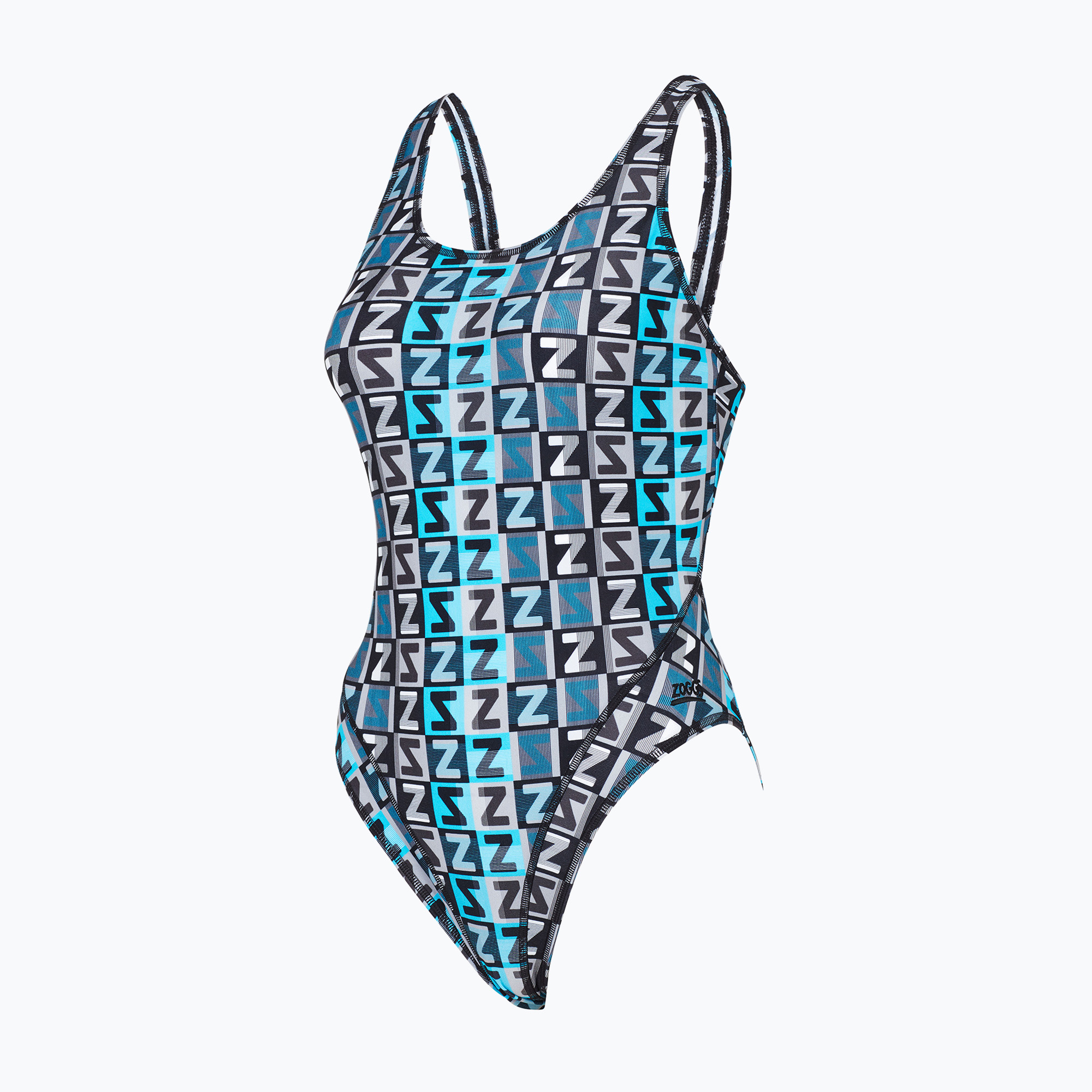 Costume da bagno intero donna Zoggs Emb Masterback stampa emb