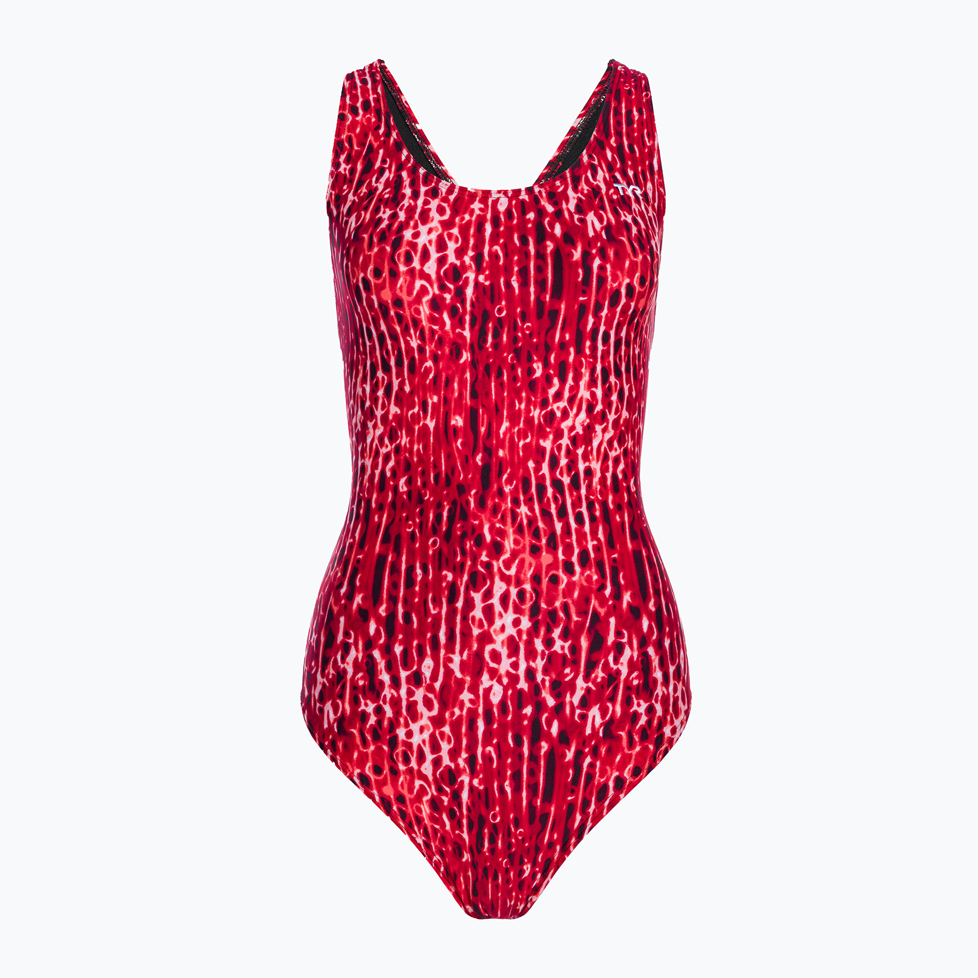 Costume intero donna TYR Atolla Maxfit rosso (32) (Atolla Maxfit MATL)