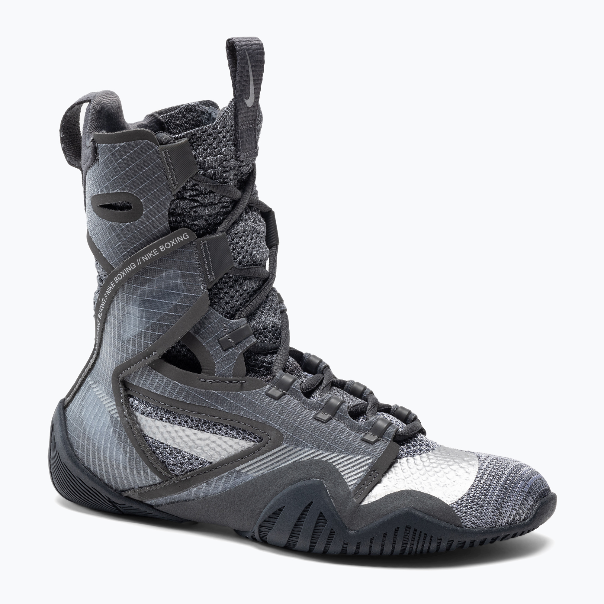 Scarpe da boxe Nike Hyperko 2 grigio ferro/argento metallico (38 EU) (Hyperko 2 CI2953)