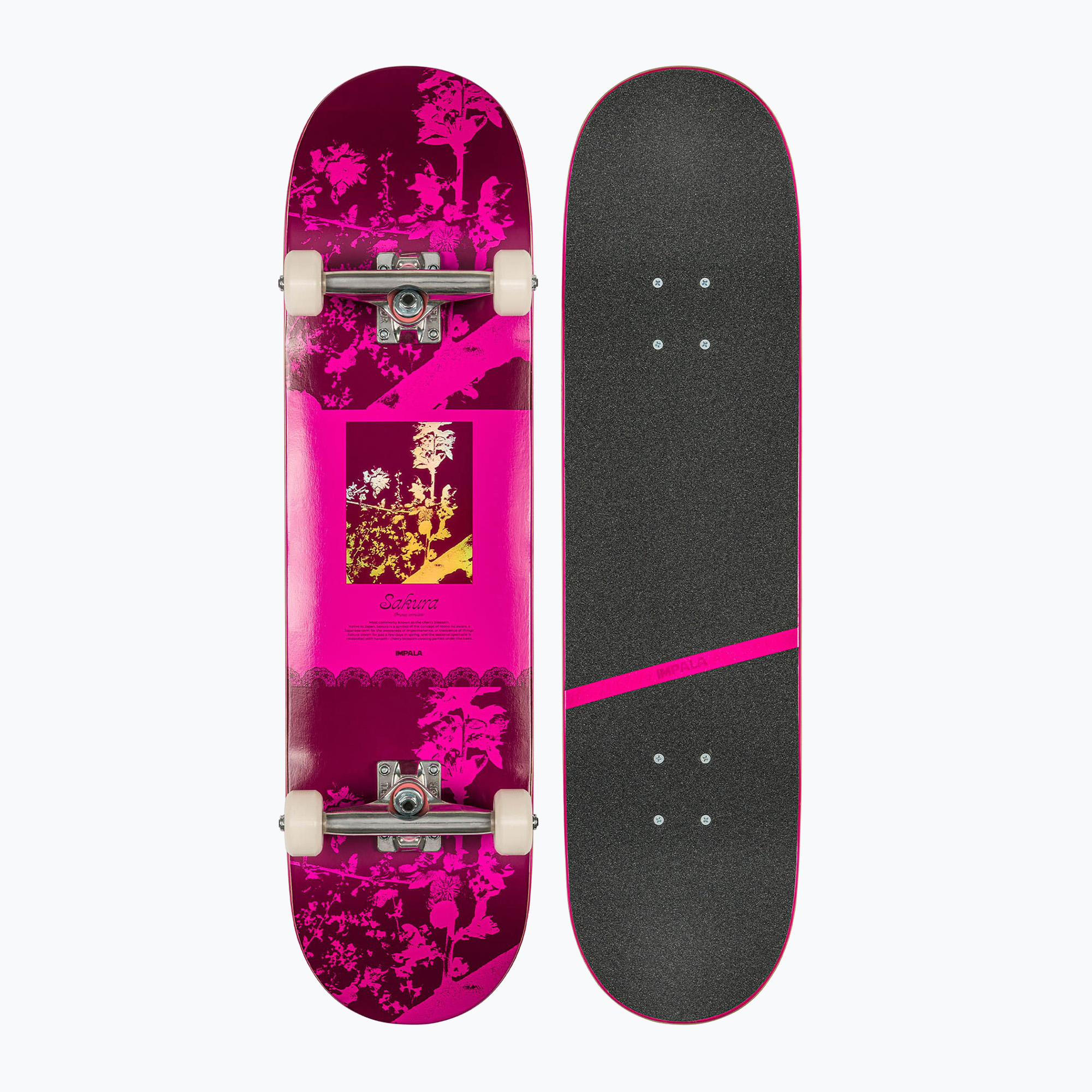 IMPALA Blossom sakura skateboard classico (8.25") (Blossom IMPSB003)