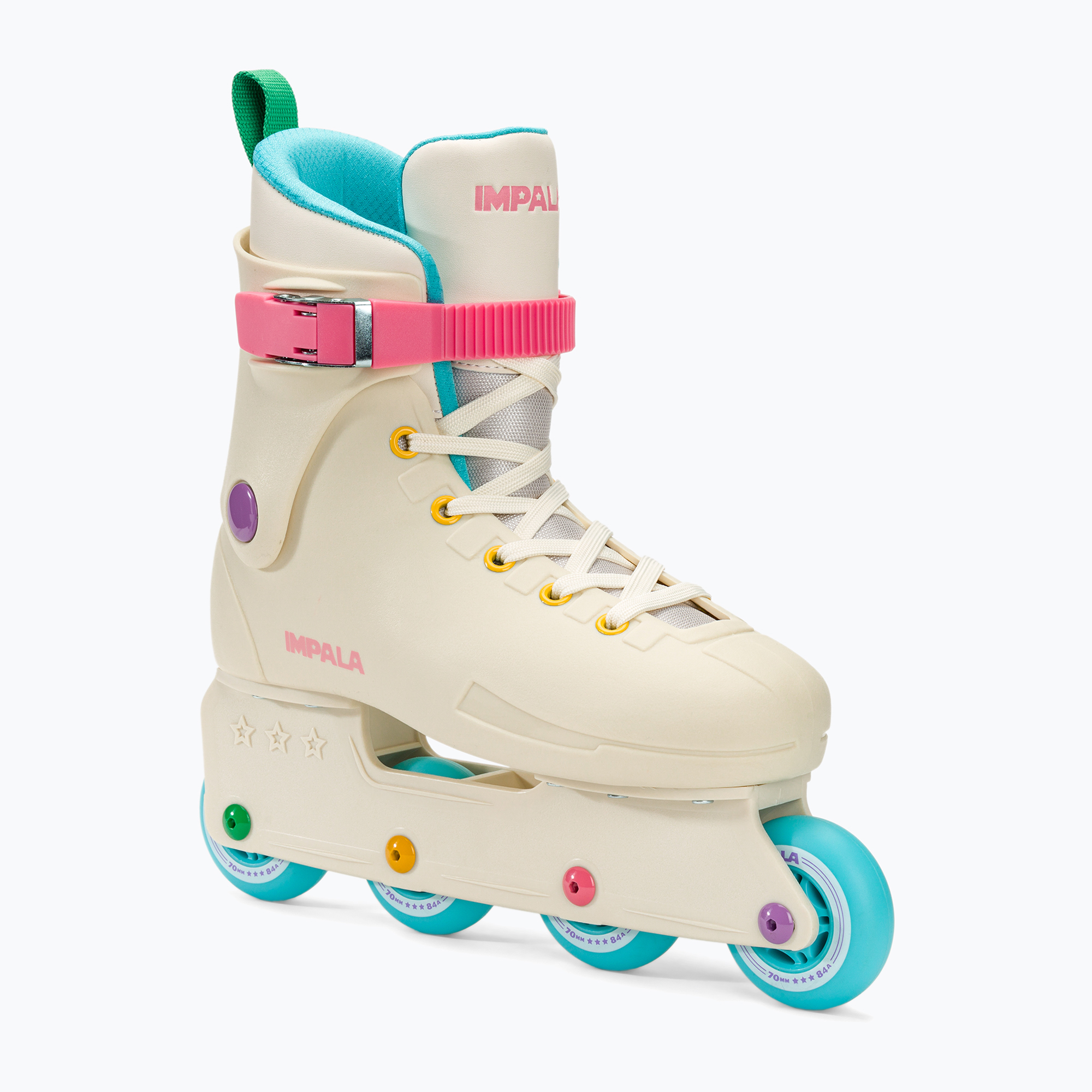 Pattini in linea da donna IMPALA Lightspeed vanilla sprinkle roller skates (39 (8 US)) (Lightspeed Inline Skate IMPINLINE1)