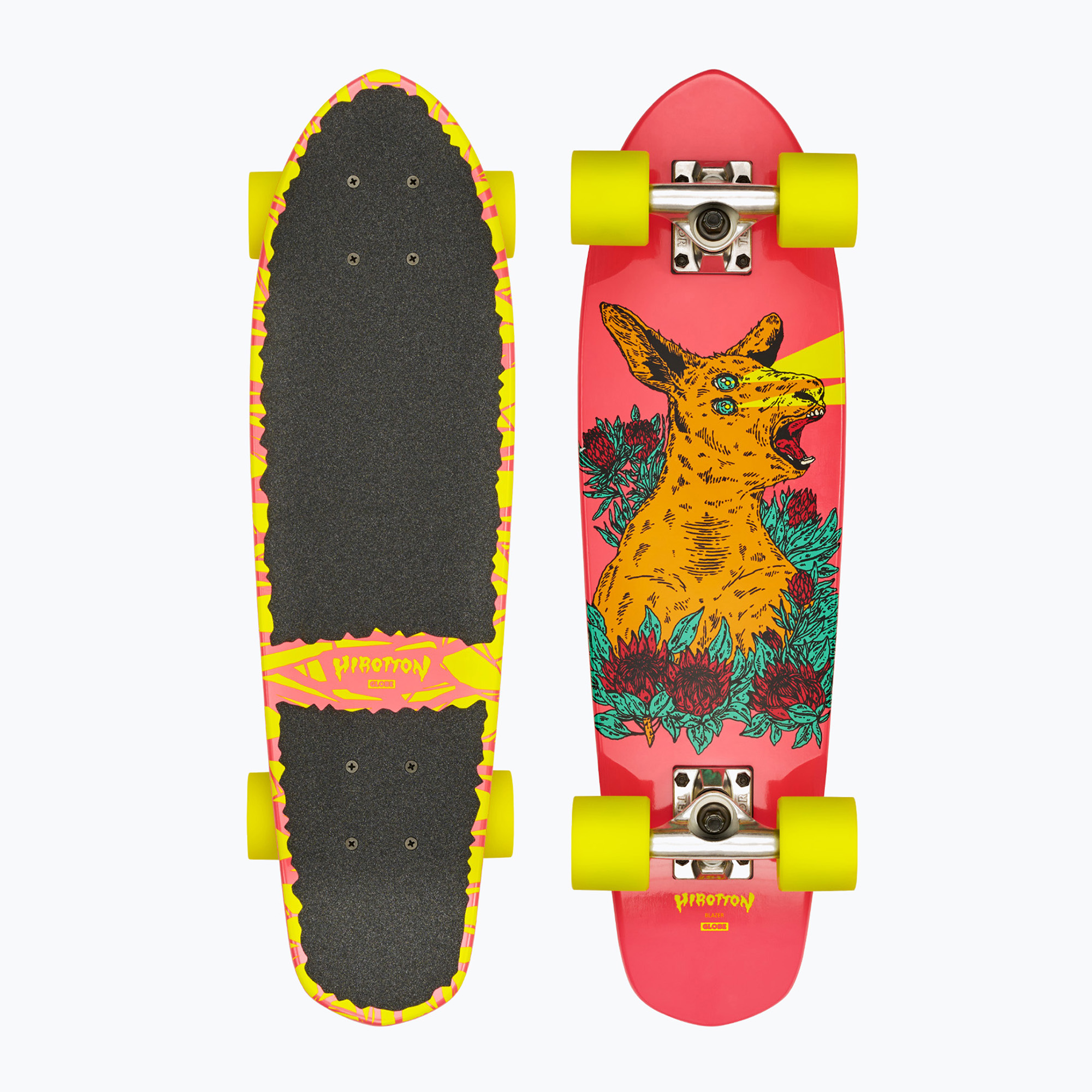 Cruiser skateboard Globe Blazer lazer roo (26") (Blazer 10525125_LAZROO)