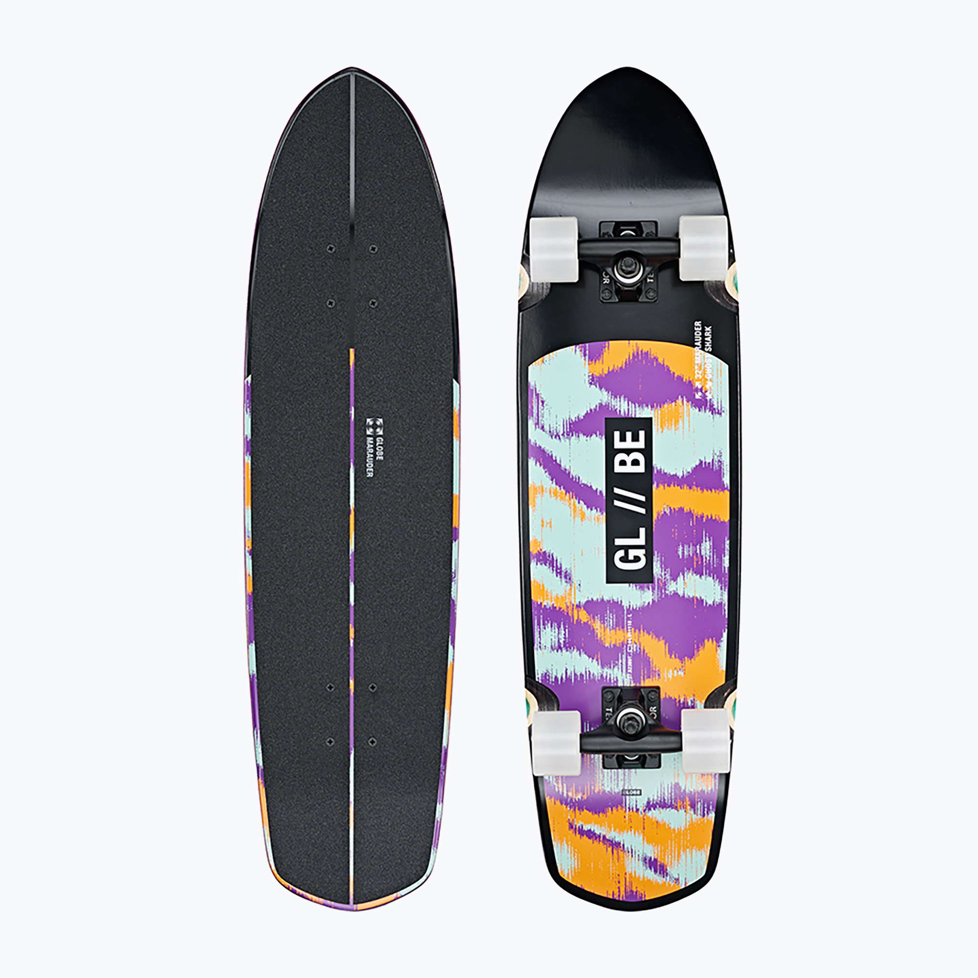 Globe Marauder ghost shark cruiser skateboard (32") (Marauder 10525474_GSTSHRK)