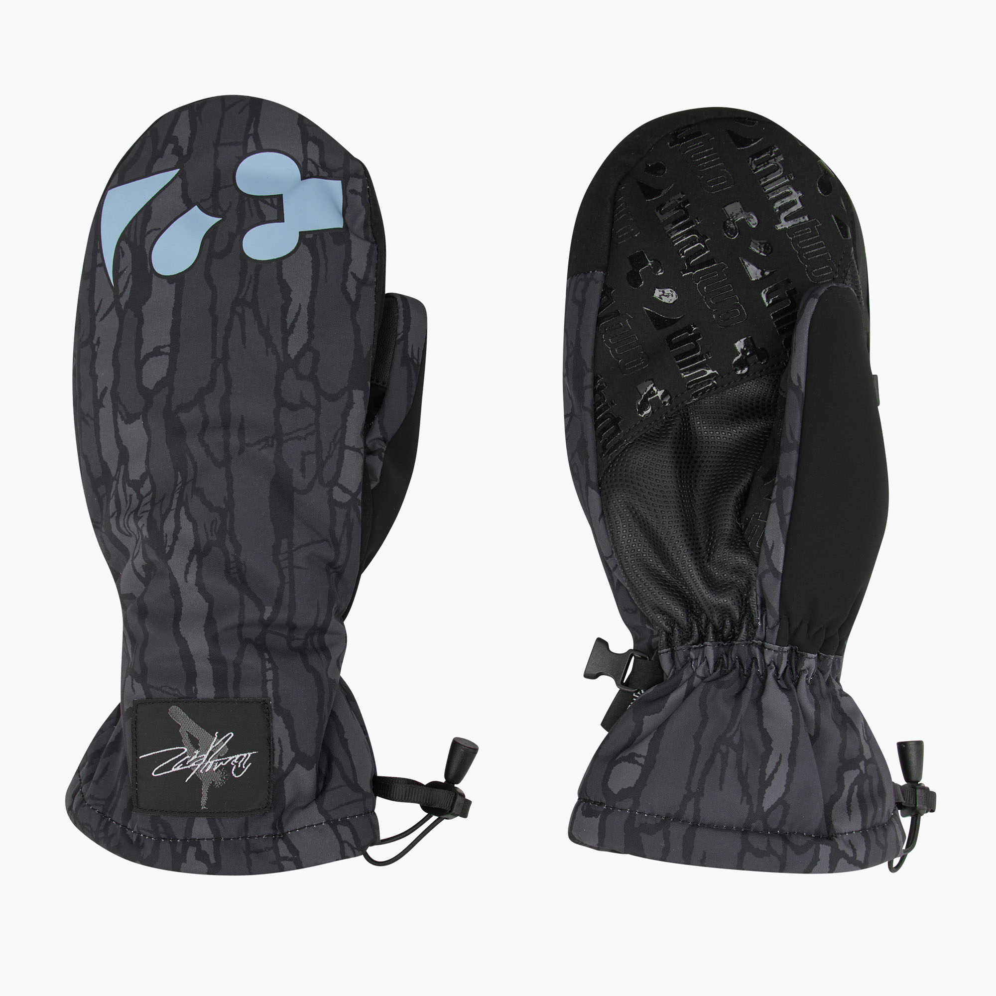 Guanto da snowboard ThirtyTwo Corp Mitt XLT da uomo nero (L-XL) (Corp Mitt XLT 8140000757)