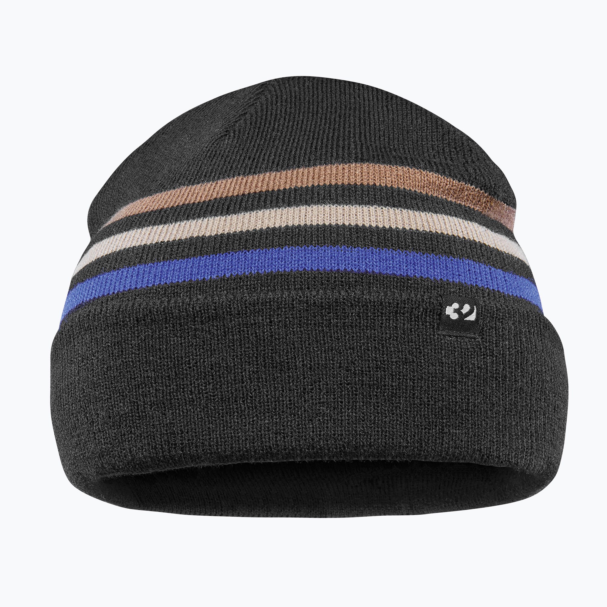 Berretto invernale da uomo ThirtyTwo 32 Stripe Beanie nero/blu (32 Stripe Beanie 8140000777)