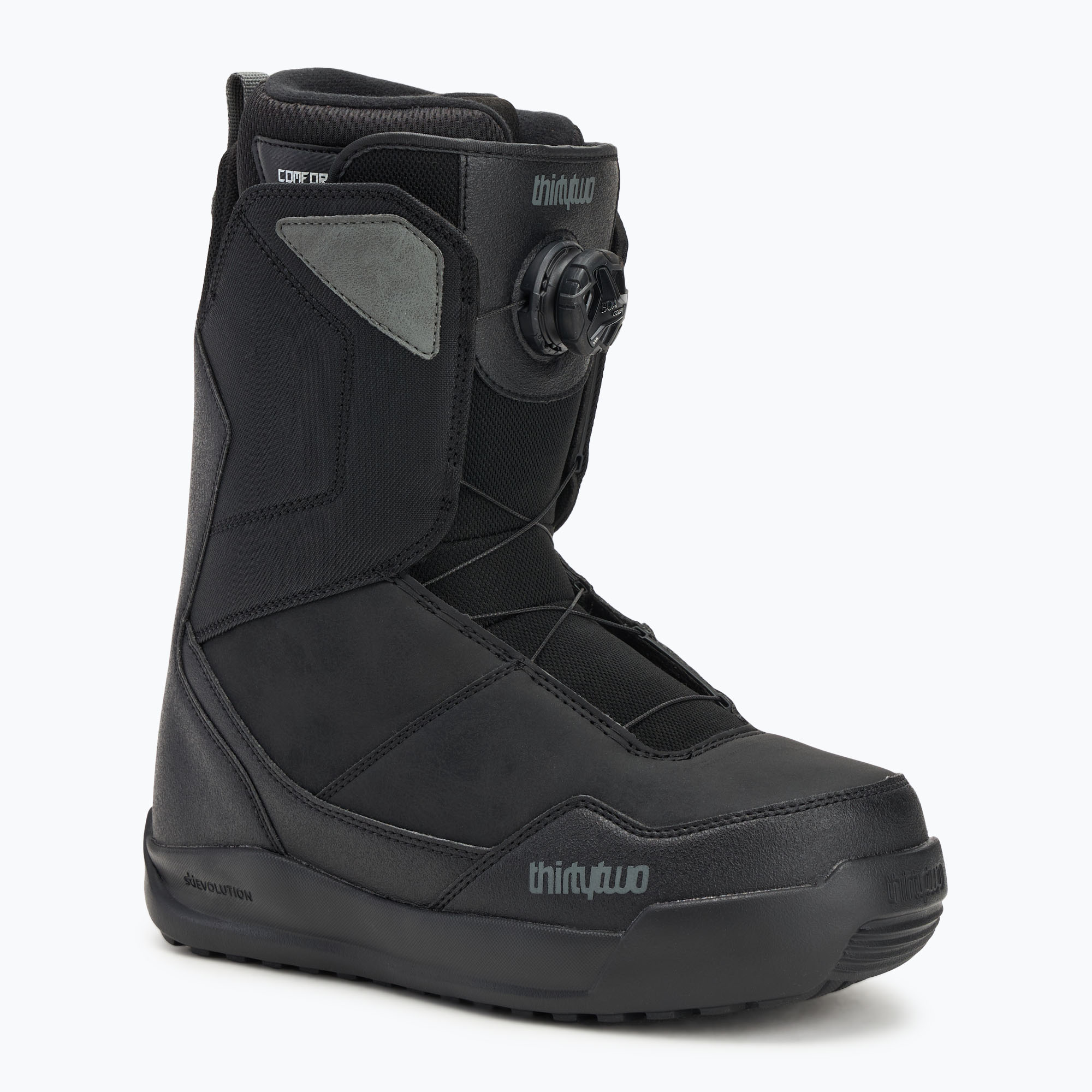 Scarponi da snowboard da uomo ThirtyTwo Shifty Boa '24 nero/nero (45 EU) (Shifty Boa '24 8105000539)