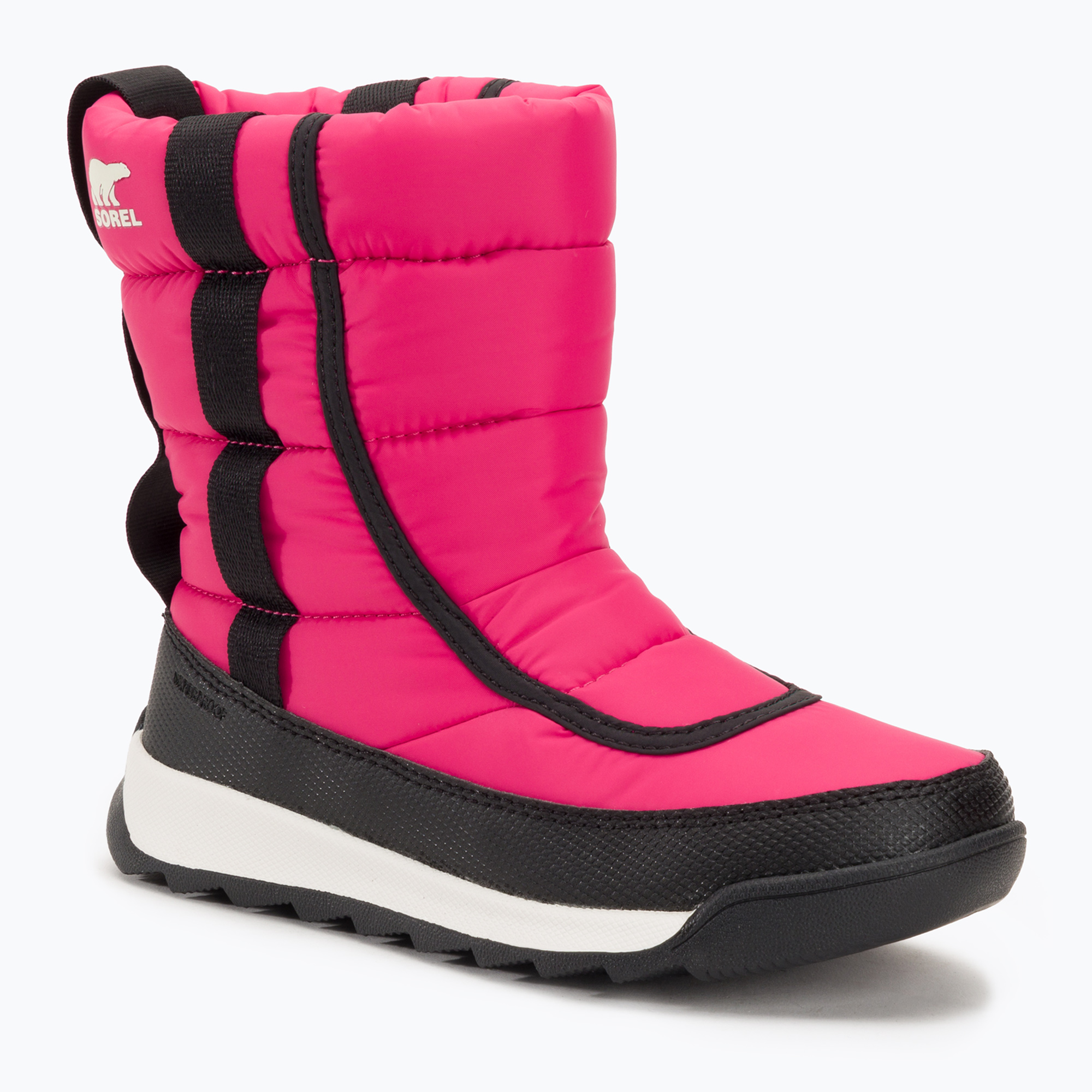 Sorel Outh Whitney II Puffy Mid junior stivali da neve rosa cactus/nero (33 EU) (Outh Whitney II Puffy Mid 1916581612)