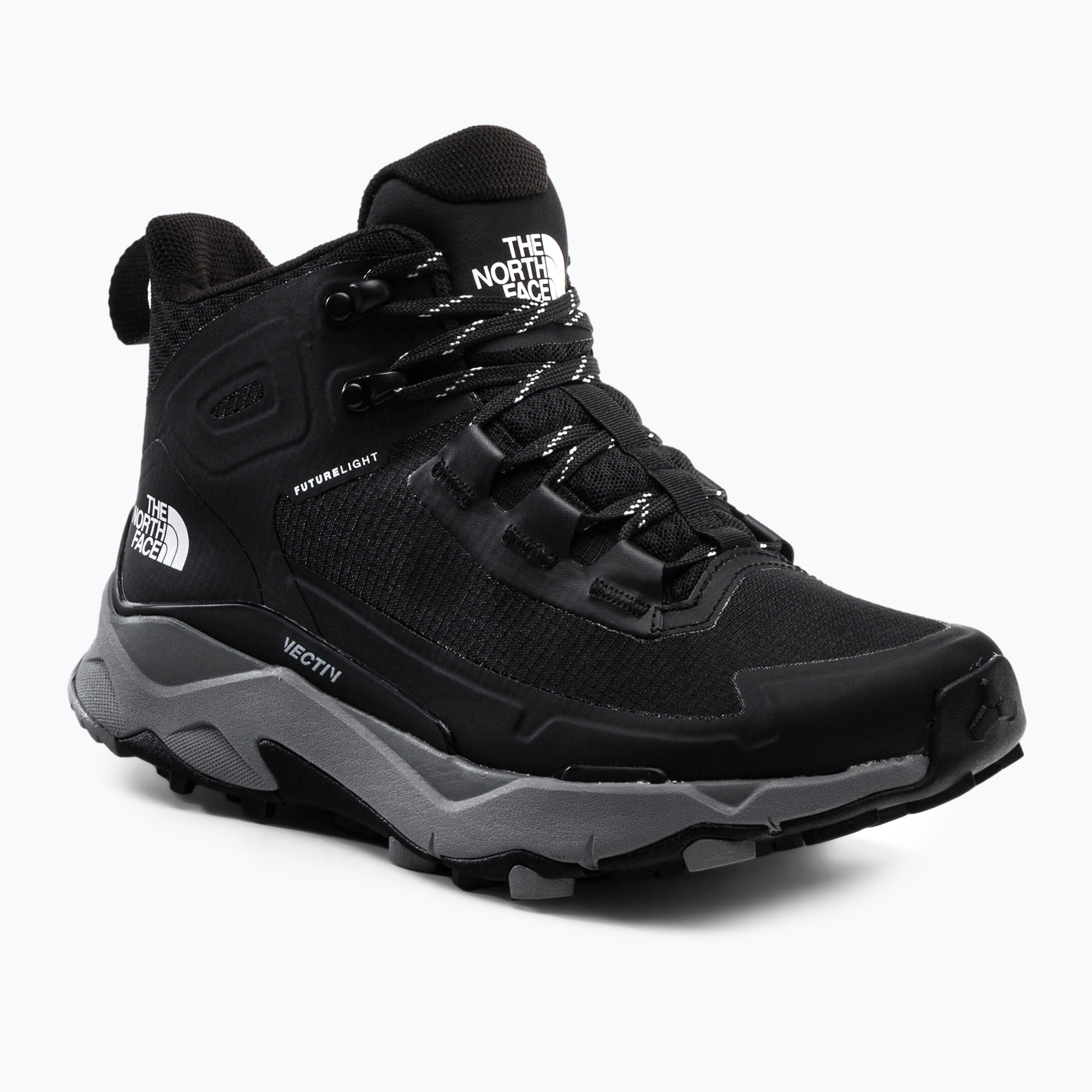 Scarponi da trekking da donna The North Face Vectiv Exploris Mid Futurelight nero/grigio freddo (37.5 EU) (Vectiv Exploris Mid Futurelight