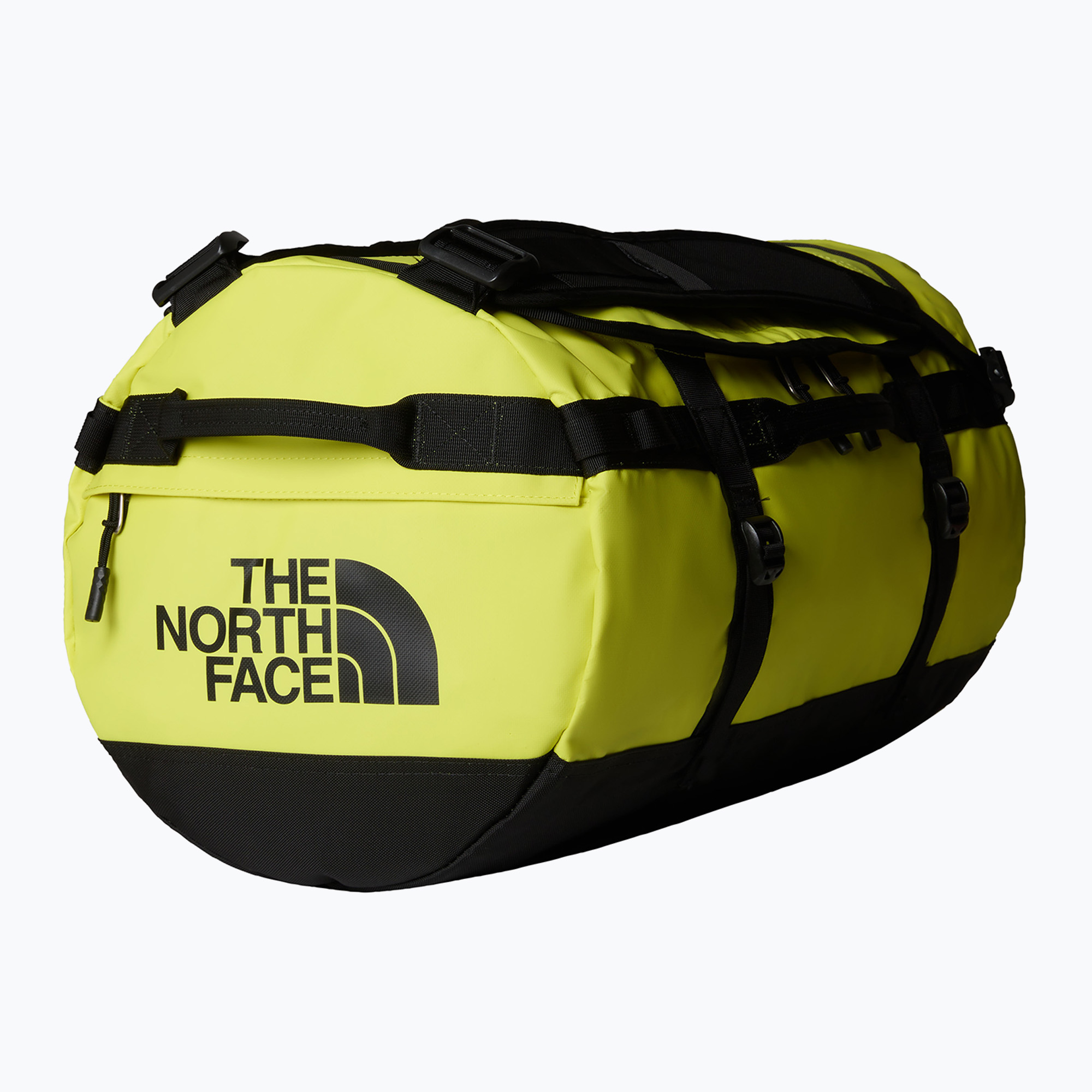 The North Face Base Camp Duffel S 50 l borsa da viaggio verde zolfo/tnf nero (S) (Base Camp Duffel S NF0A52STC6T1)
