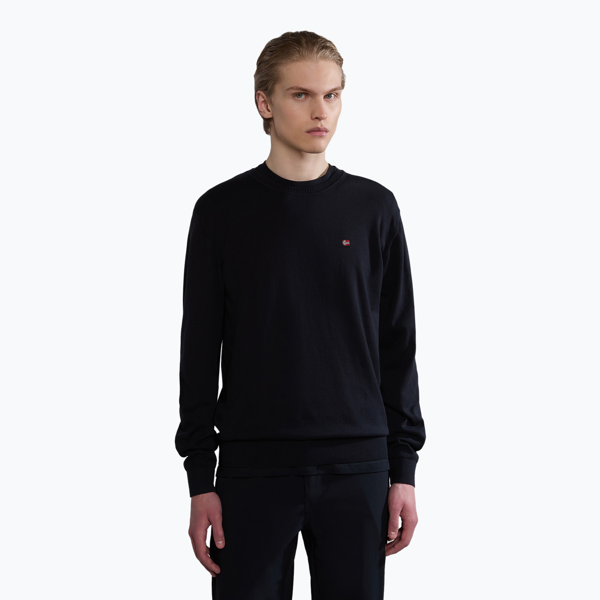 Napapijri maglione da uomo Decatur 5 nero 041 (XL) (Decatur 5 NP0A4HUW-0411)