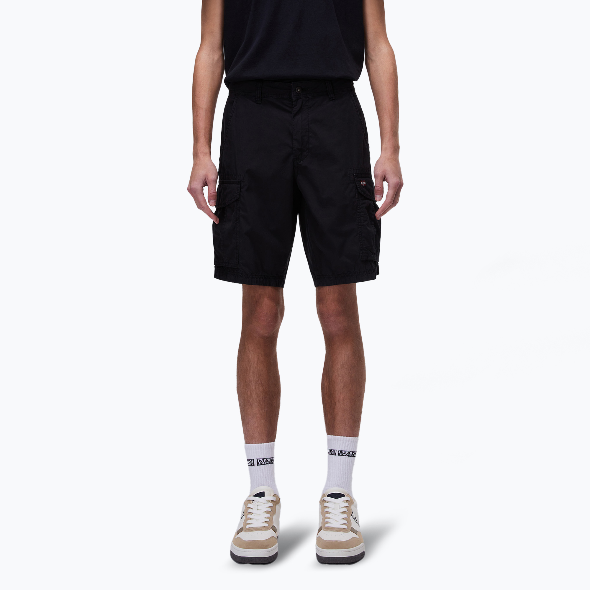 Pantaloncini da uomo Napapijri Noto 2.0 nero 041 (32) (Noto 2.0 NP0A4HOQ-0411)
