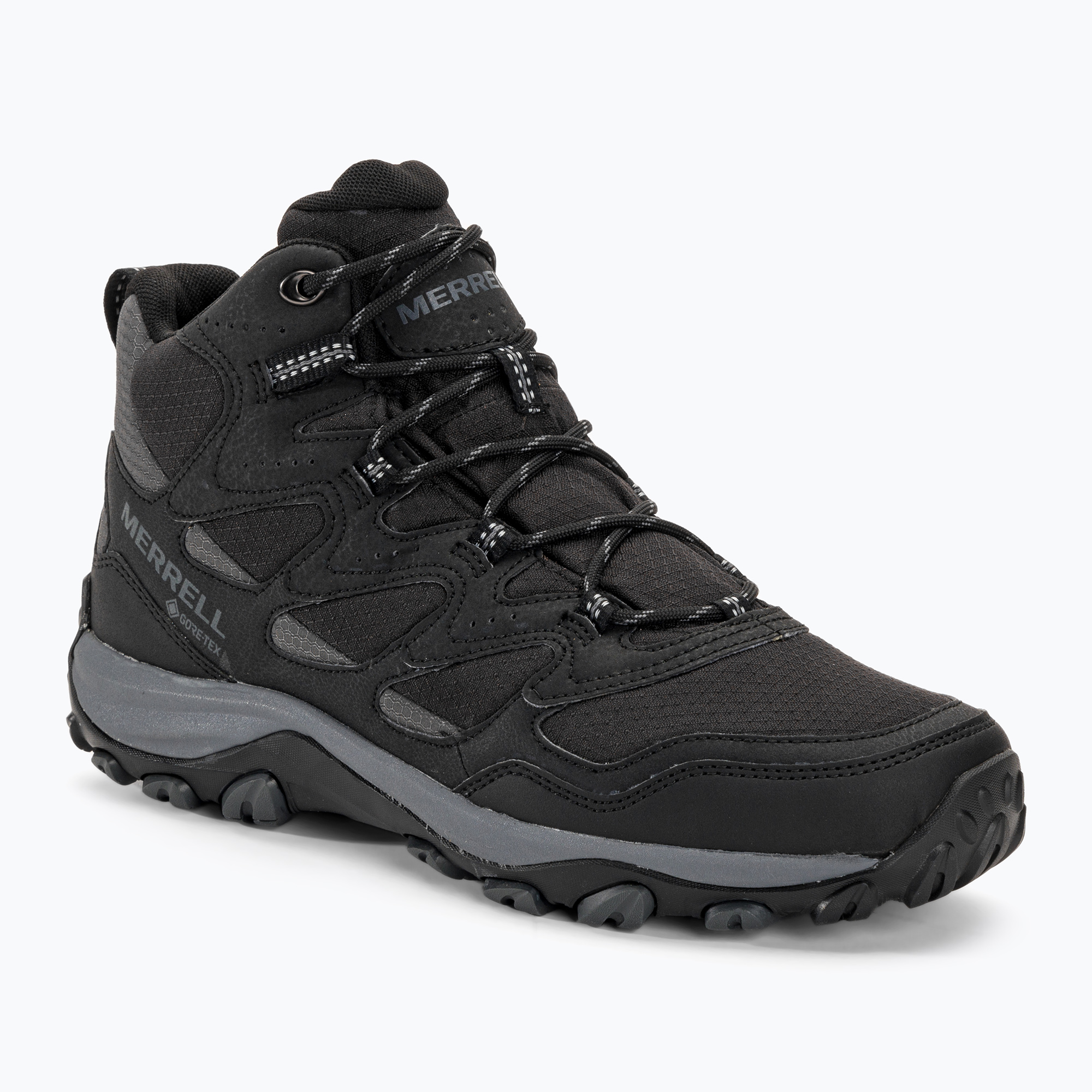Scarpe da trekking da uomo Merrell West Rim Sport Mid GTX nero (43.5 EU) (West Rim Sport Mid GTX J036519)