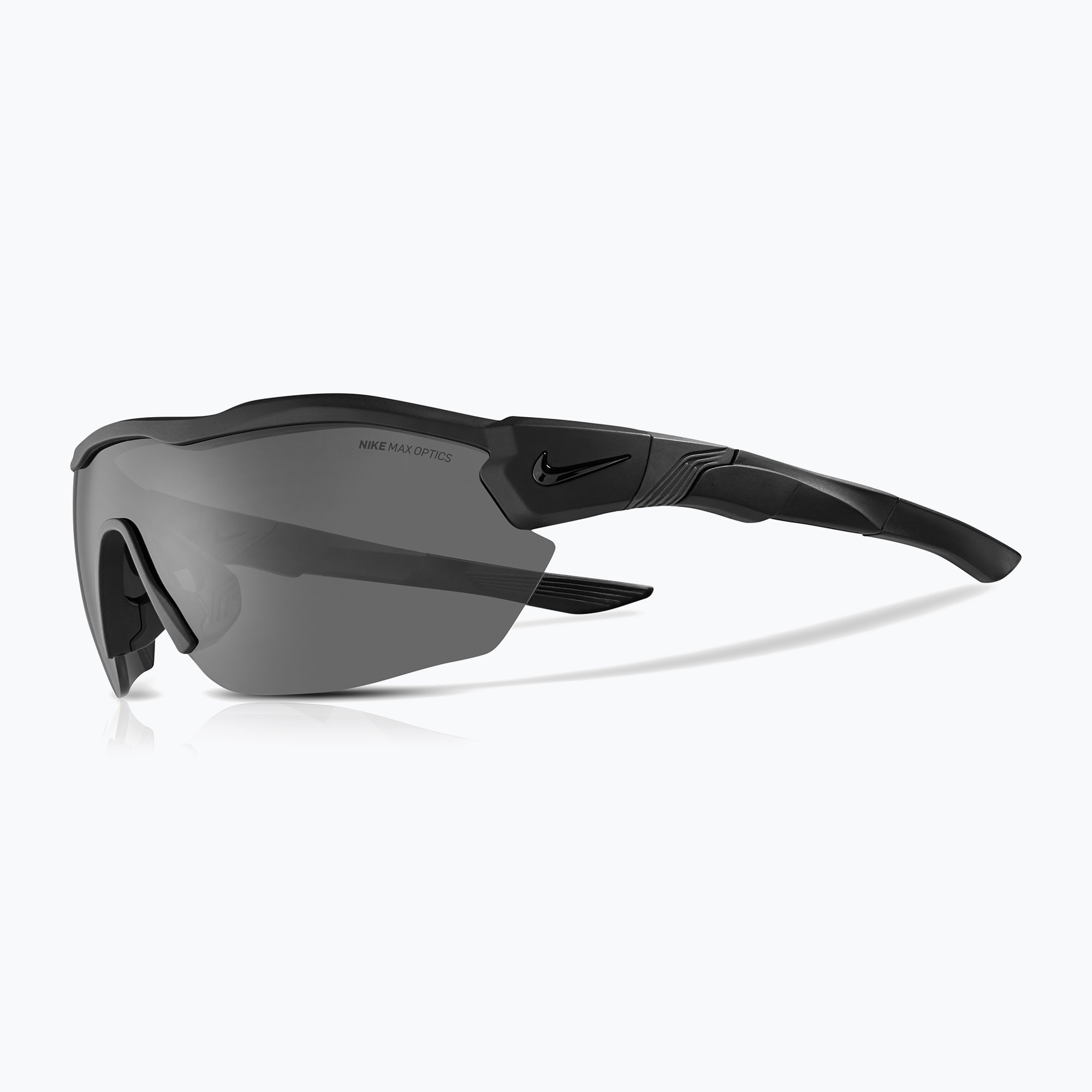 Occhiali da sole da uomo Nike Show X3 Elite L nero opaco/grigio scuro (Show X3 Elite L DJ5558)