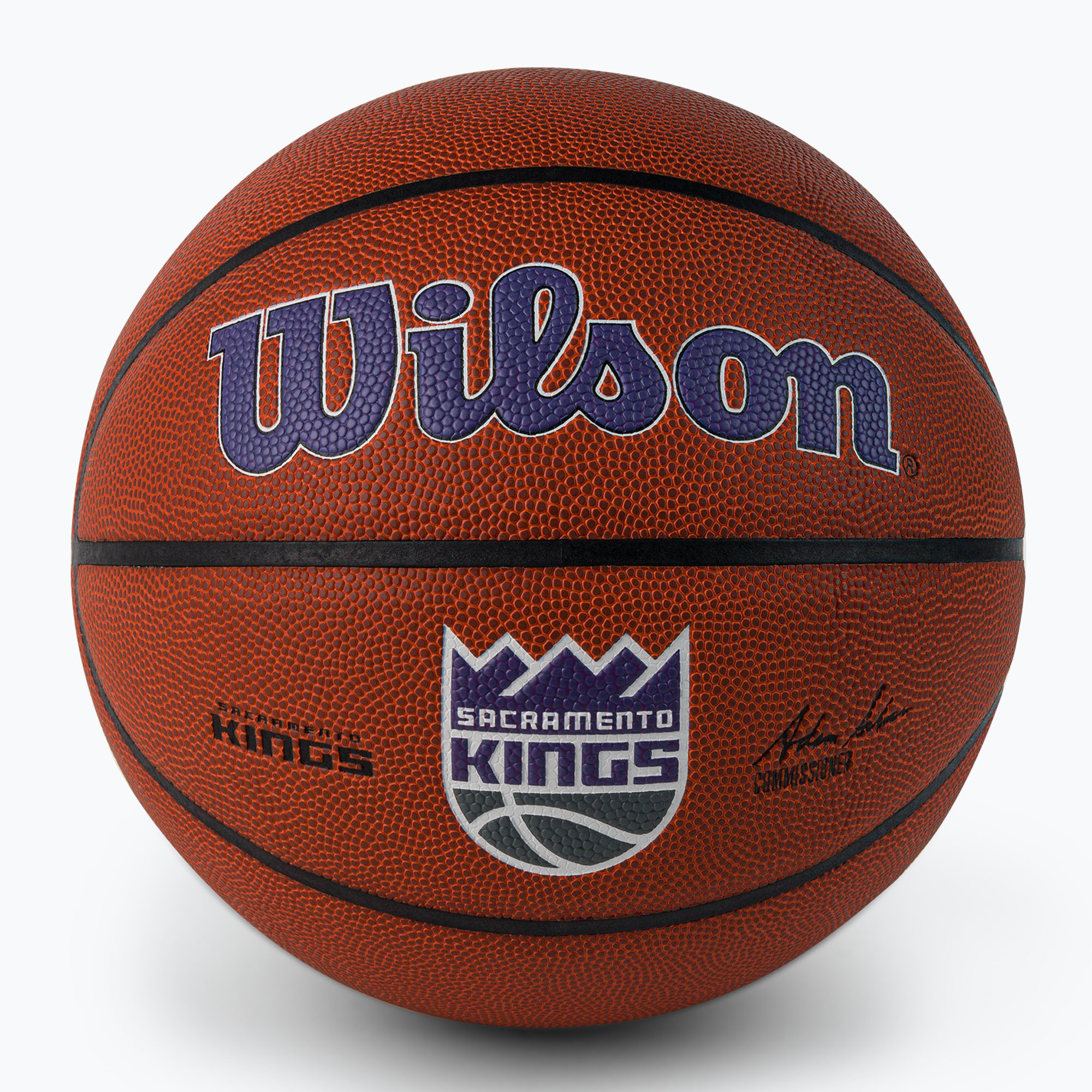 Wilson NBA Team Alliance Sacramento Kings basket marrone taglia 7 (7) (NBA Team Alliance Sacramento Kings WTB3100XBSAC)