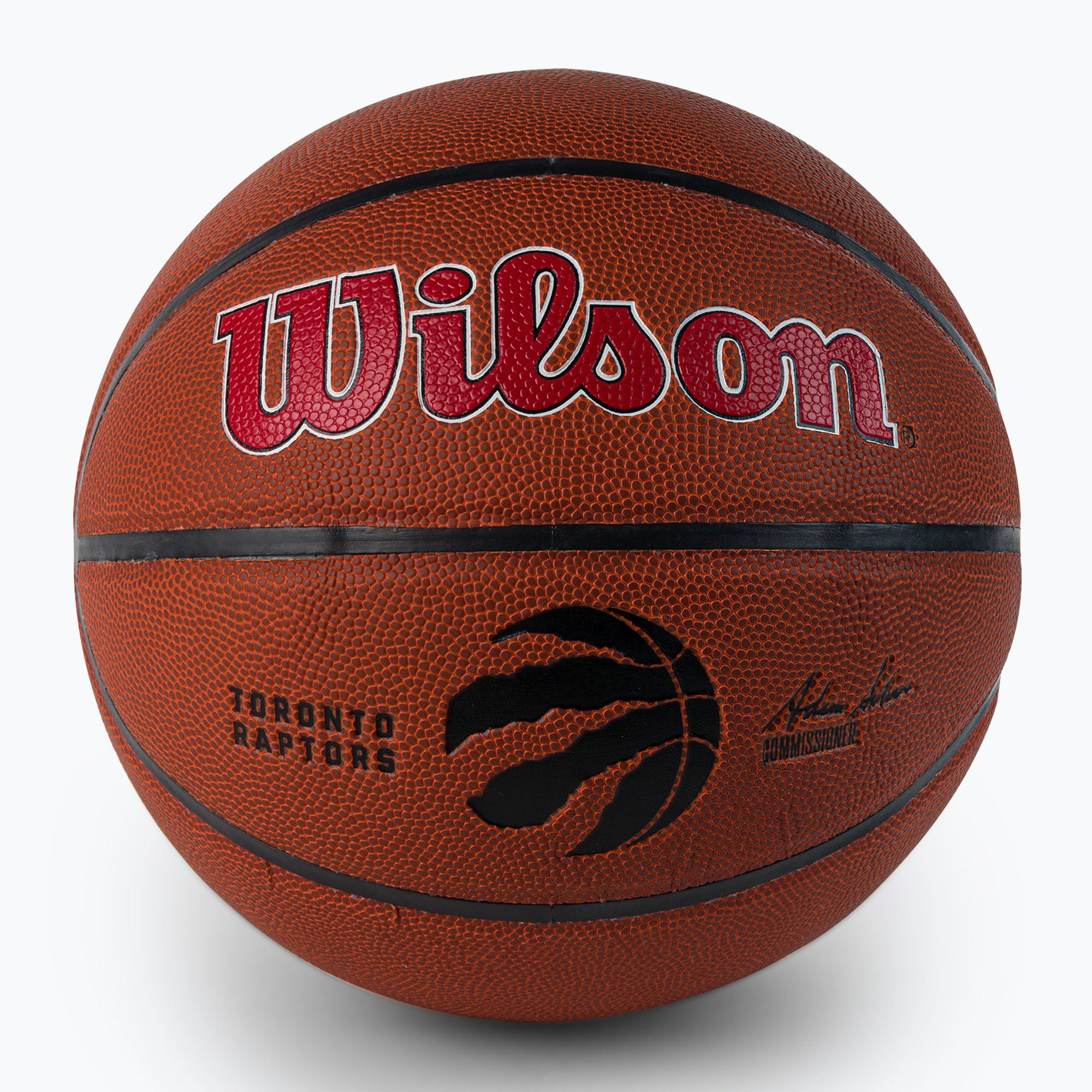 Wilson NBA Team Alliance Toronto Raptors marrone dimensioni 7 basket (7) (NBA Team Alliance Toronto Raptors WTB3100XBTOR)