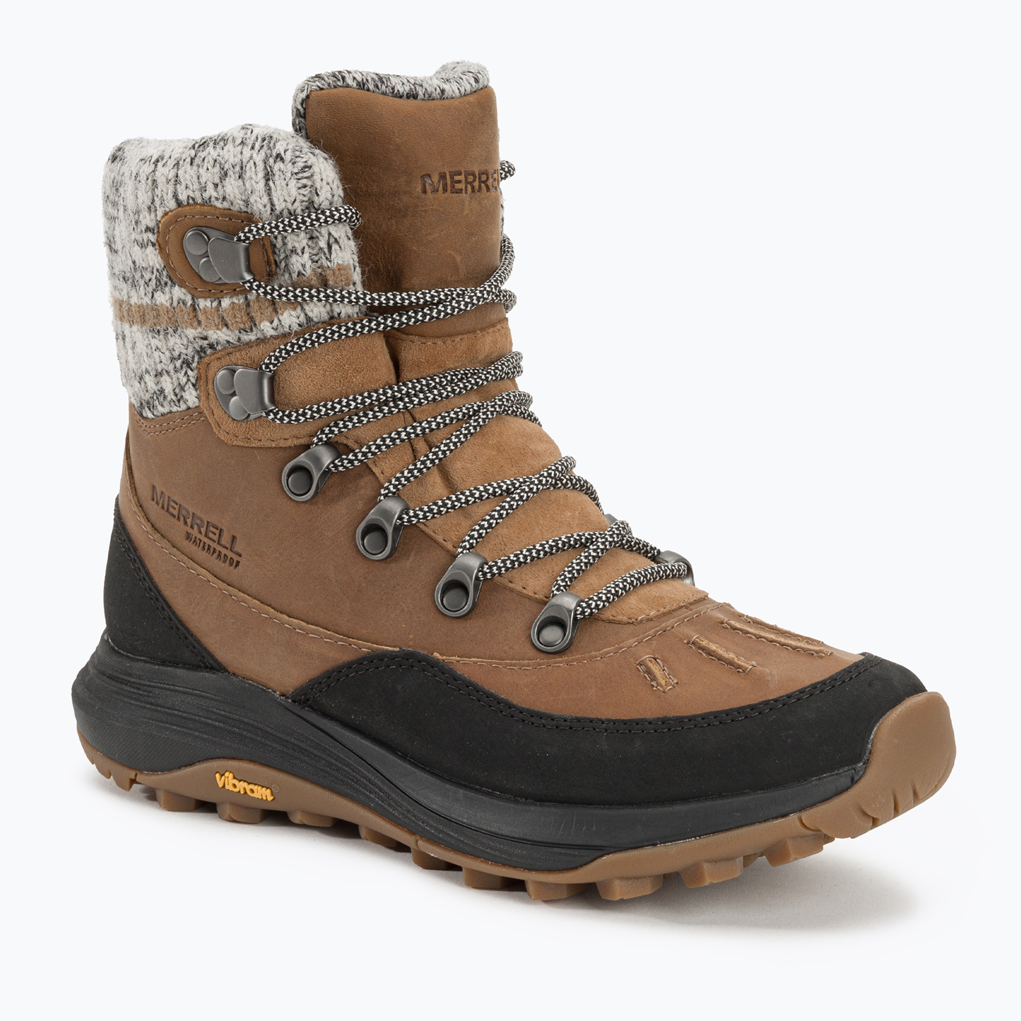 Stivali da neve da donna Merrell Siren 4 Thermo Mid Zip WP tabacco (38 EU) (Siren 4 Thermo Mid Zip WP J037412)