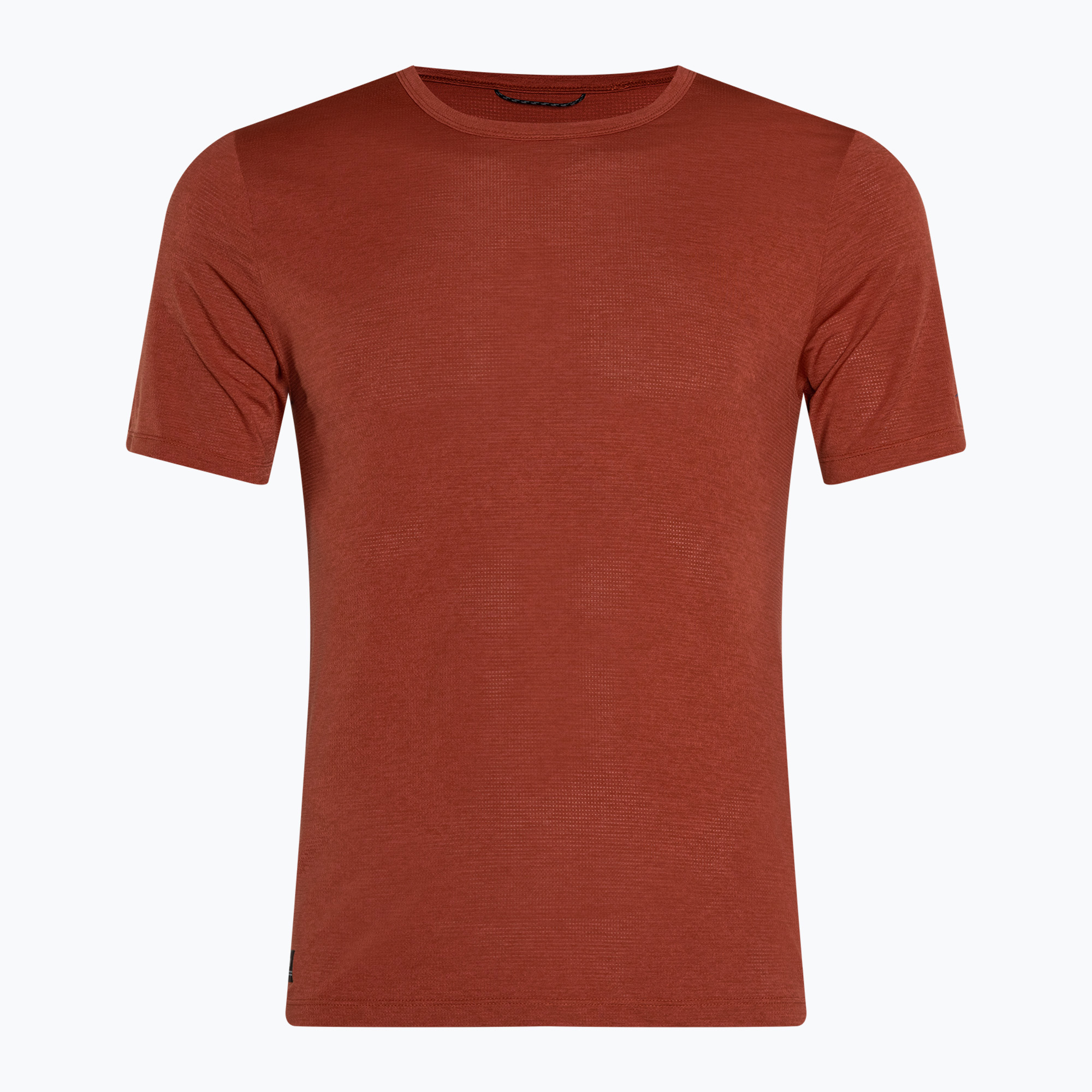 Maglietta da corsa Saucony Stopwatch paprika heather da uomo (XL) (Stopwatch SS SAM800377-PAH)