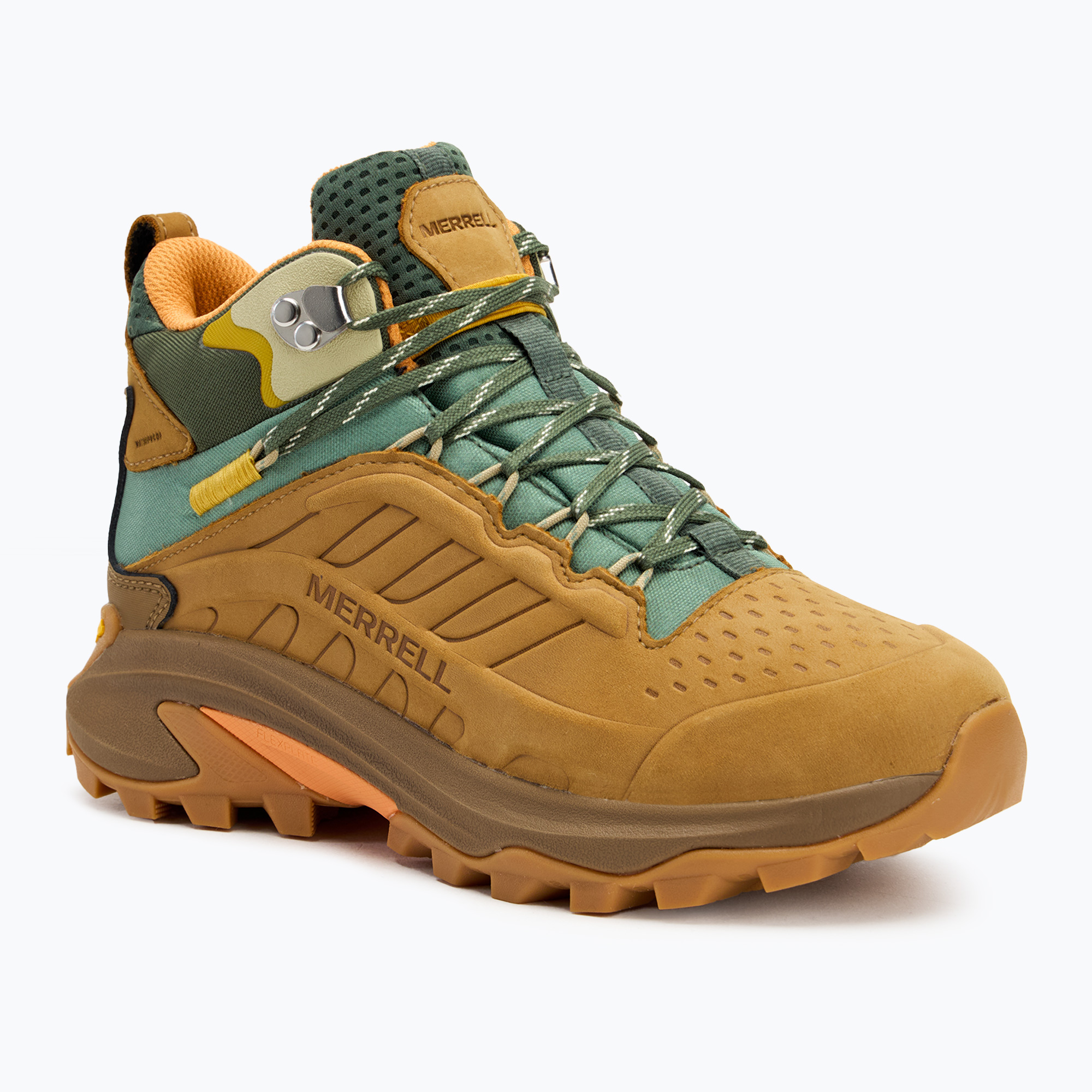 Scarpe da trekking da donna Merrell Moab Speed 2 Ltr Mid Wp tan (38 EU) (Moab Speed 2 Ltr Mid Wp J038426)