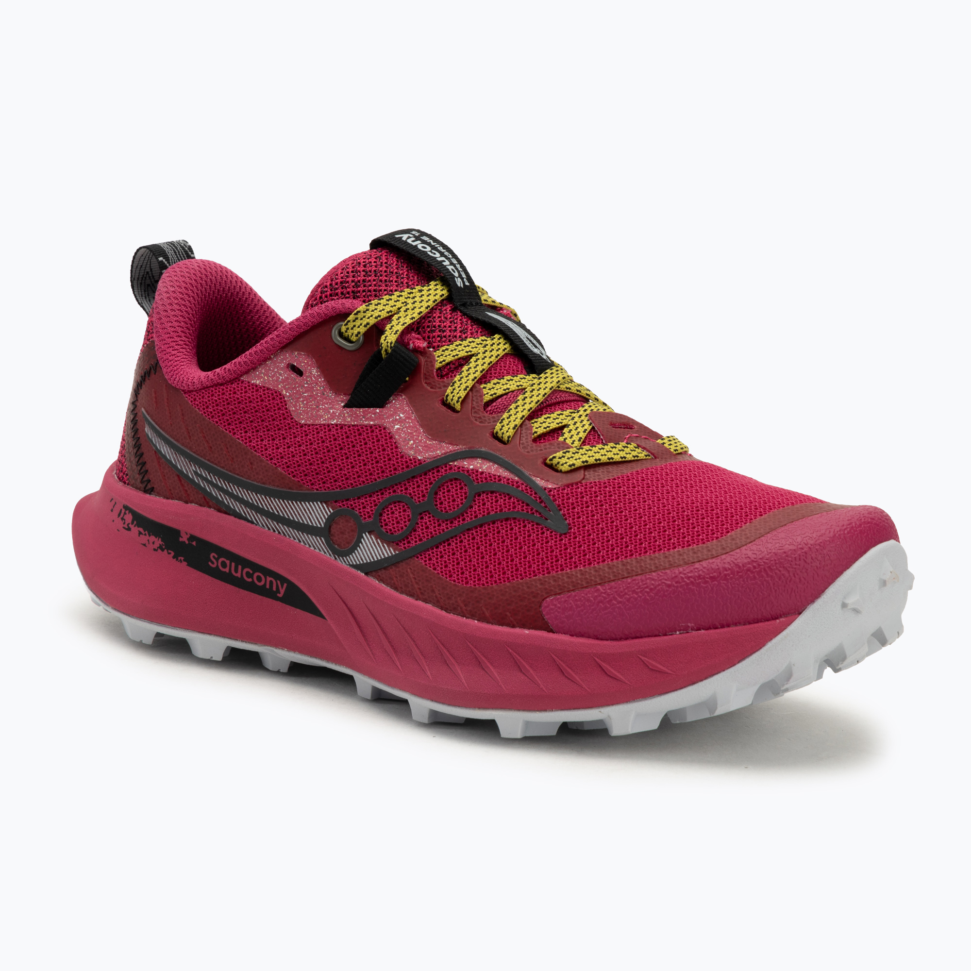 Scarpe da corsa da donna Saucony Peregine 15 magenta / nero (37.5 EU) (Peregine 15 S10990-161)