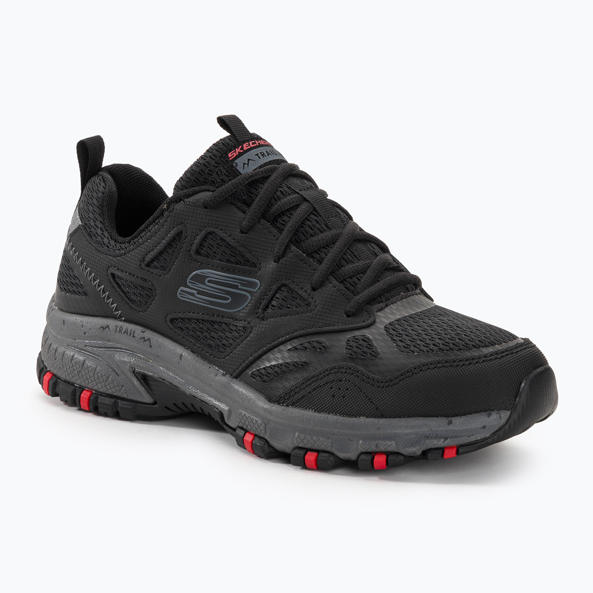 SKECHERS scarpe da uomo Hillcrest nero/carbone (42.5 EU) (Hillcrest 237265 BKCC)