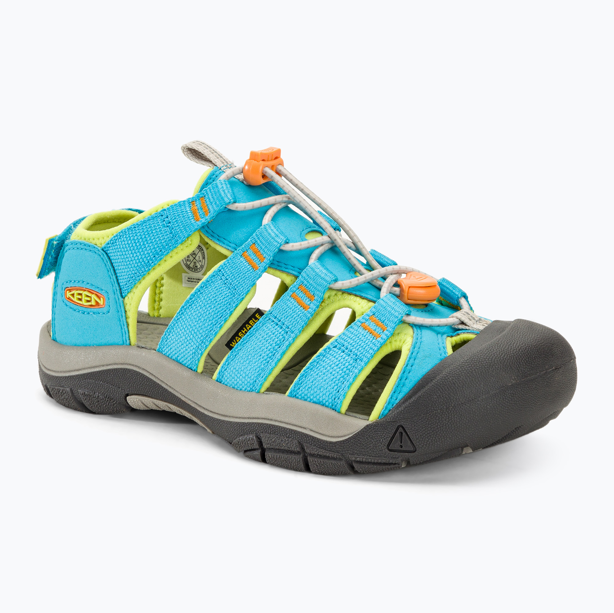 KEEN Newport Boundless atollo blu/daiquiri verde sandali junior (34 EU) (Newport Boundless 1028612)
