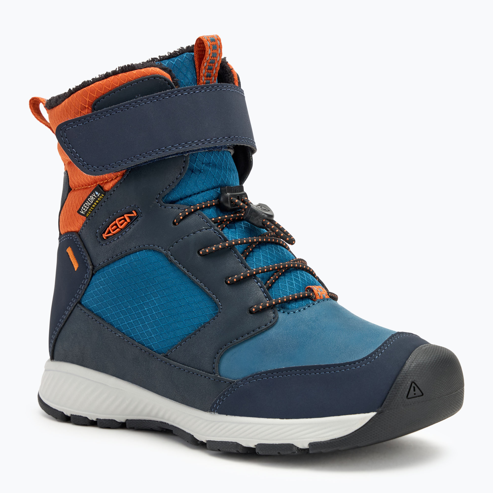 KEEN Skua Winter WP stivali da neve junior sky captain/gold flame (36 EU) (Skua Winter WP 1029545)