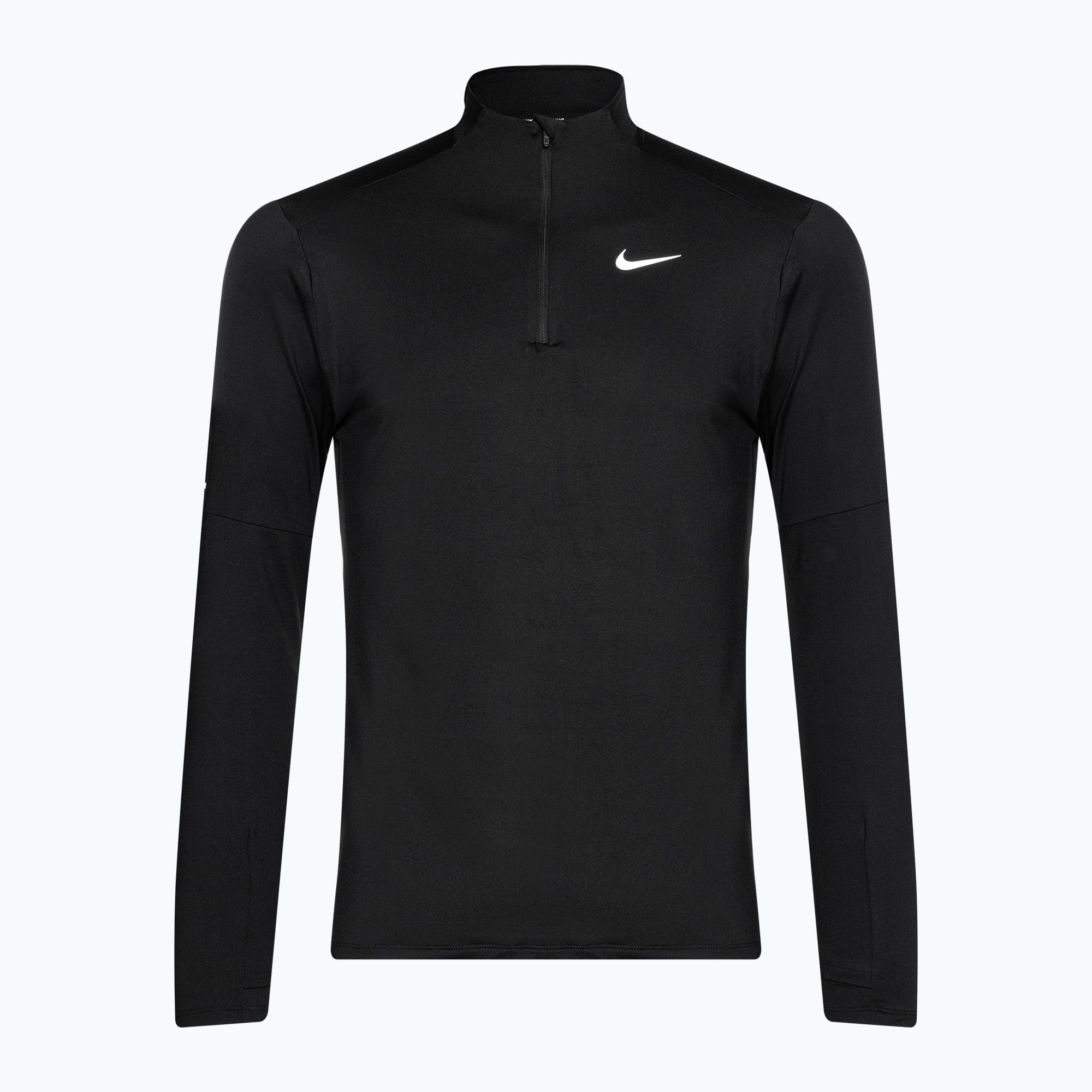 Uomo Nike Dri-FIT Element 1/2-Zip running a maniche lunghe nero (2XL) (Dri-FIT Element 1/2-Zip DD4756-010)