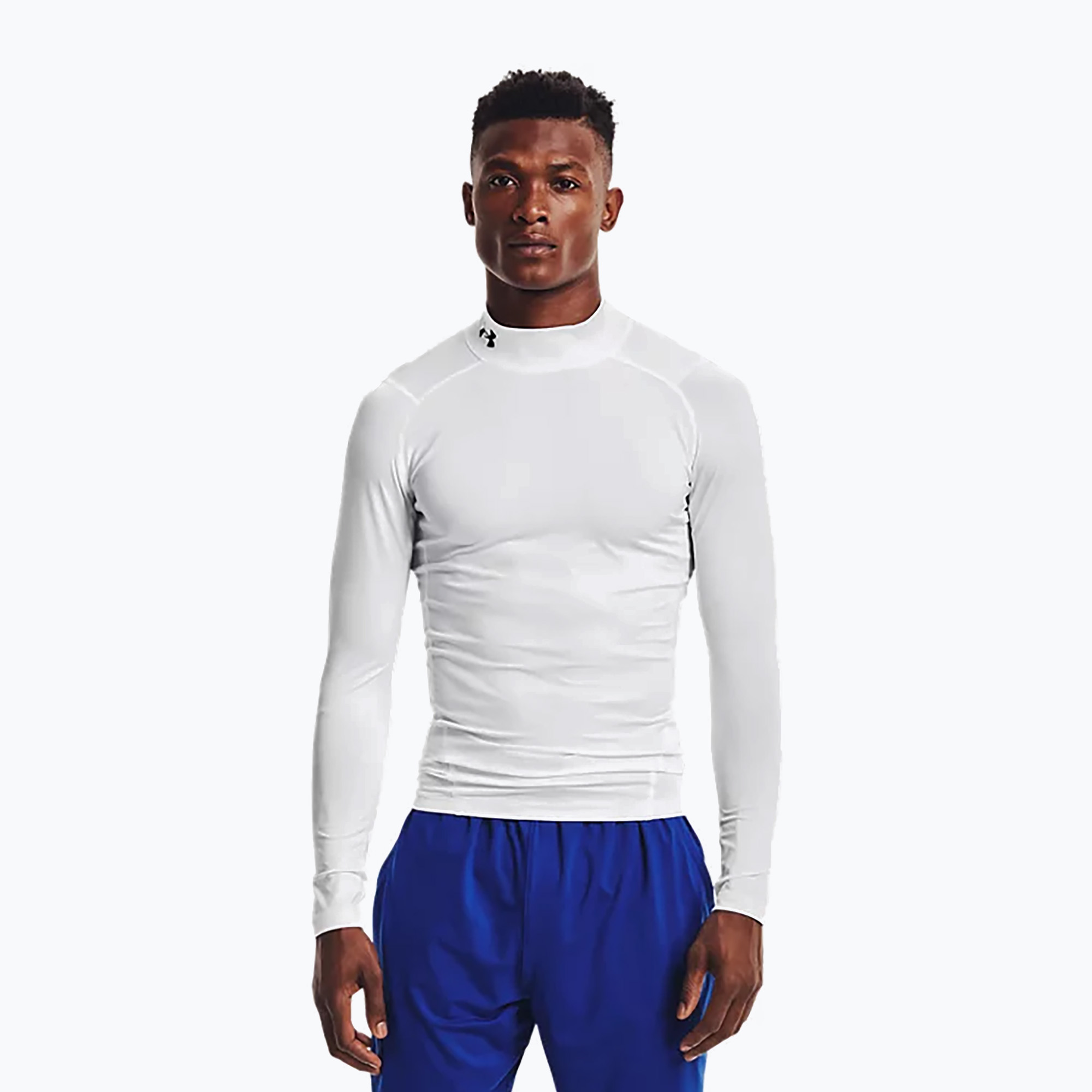 Under Armour manica lunga da allenamento da uomo HG Armour Comp Mock bianco/nero (XXL) (HG Armour Comp Mock 1369606)