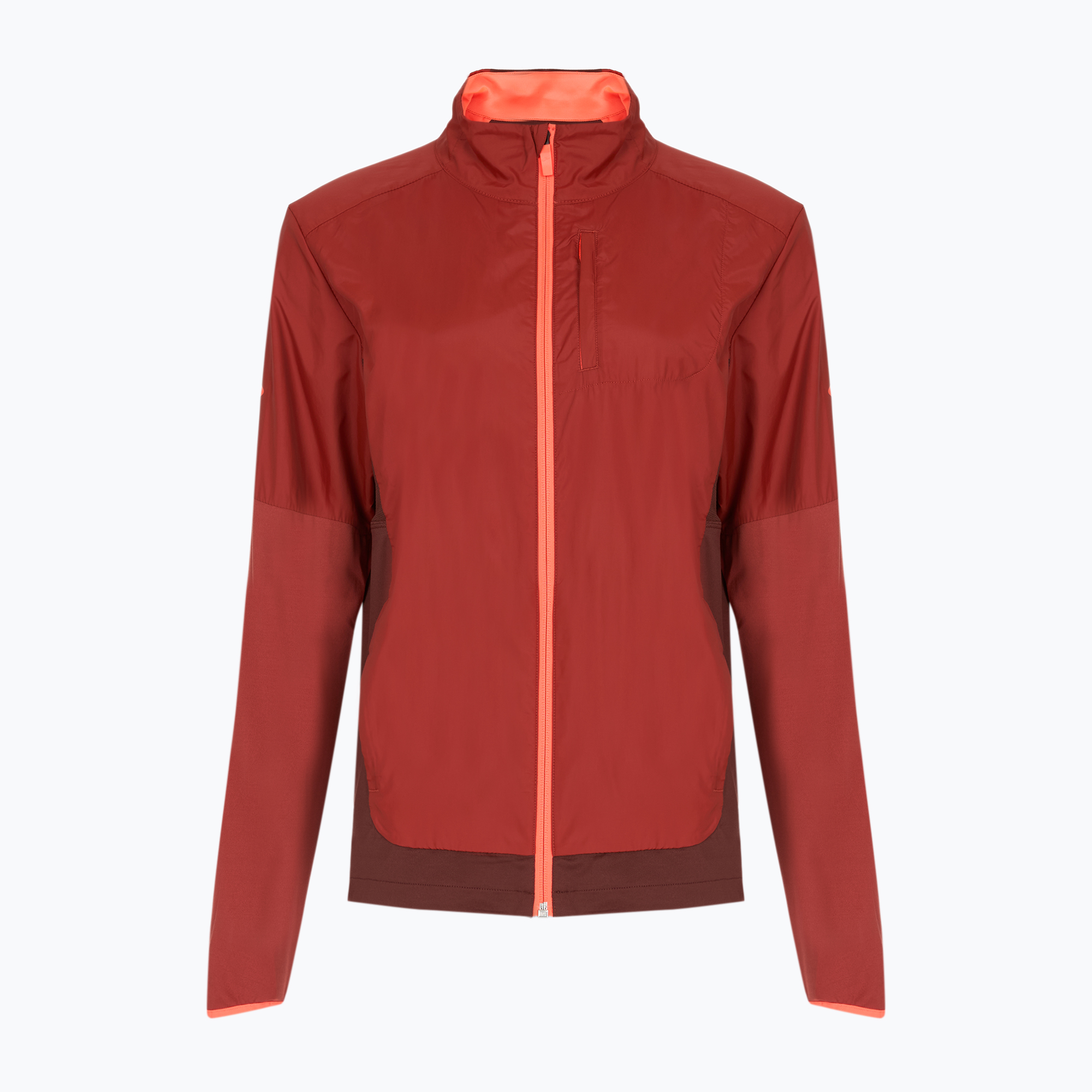 Giacca da corsa Brooks Fusion Hybrid rame/run raisin da uomo