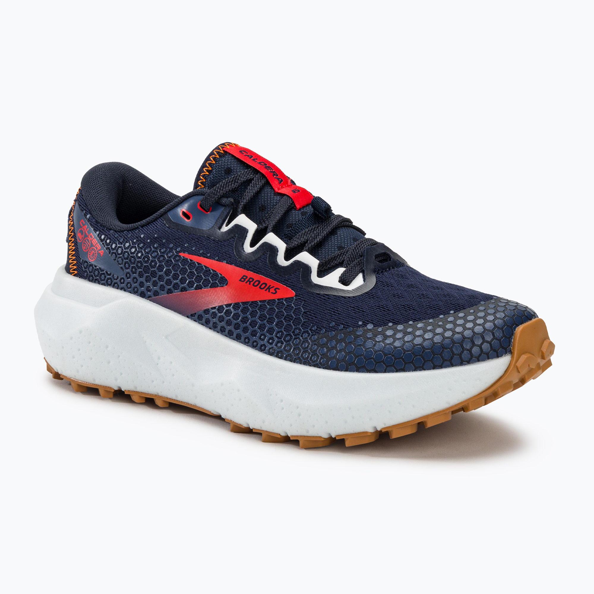 Scarpe da corsa da donna Brooks Caldera 6 blu/acqua/ebano (37.5 EU) (Caldera 6 1203661B417)