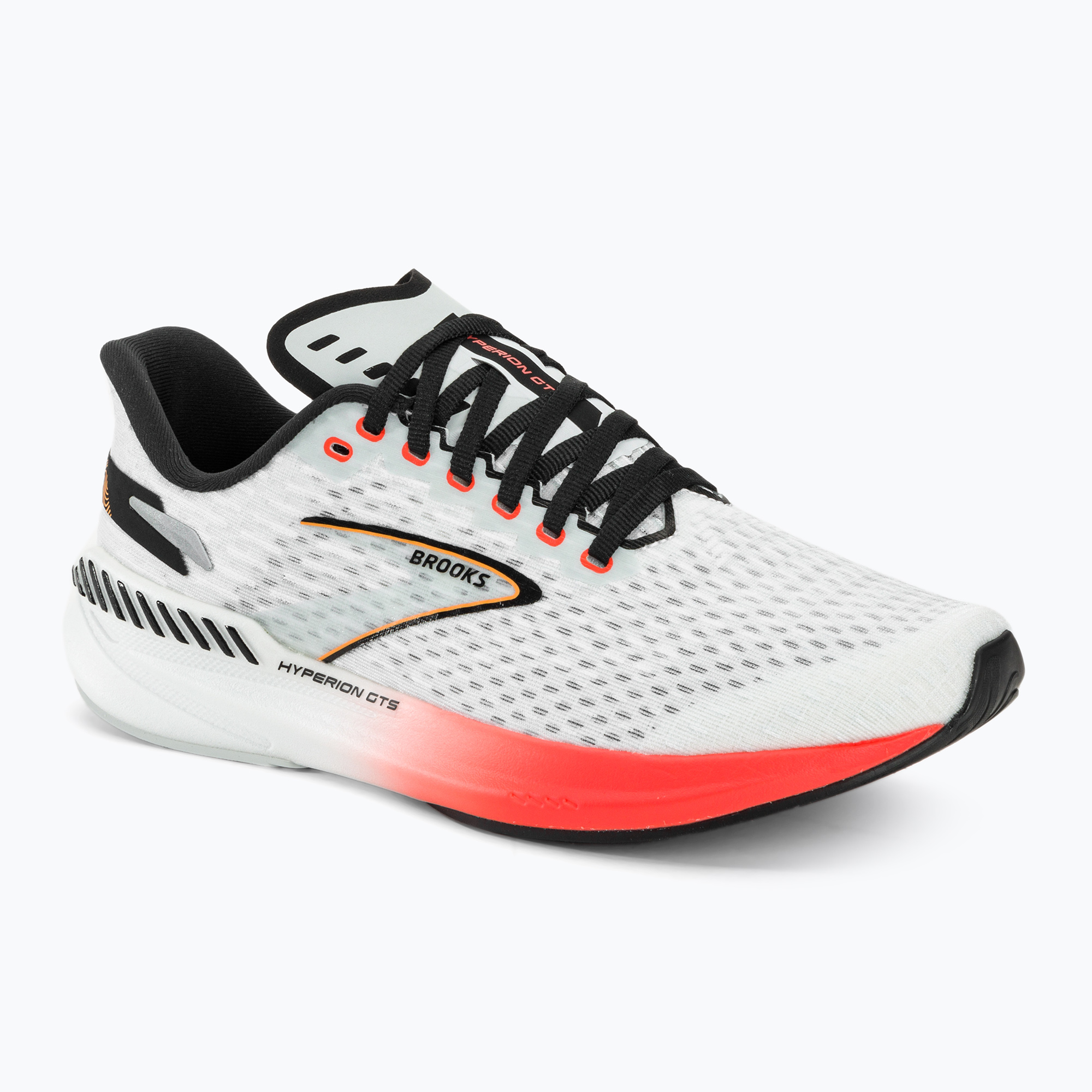 Scarpe da corsa da uomo Brooks Hyperion GTS blu/fiery coral/arancione