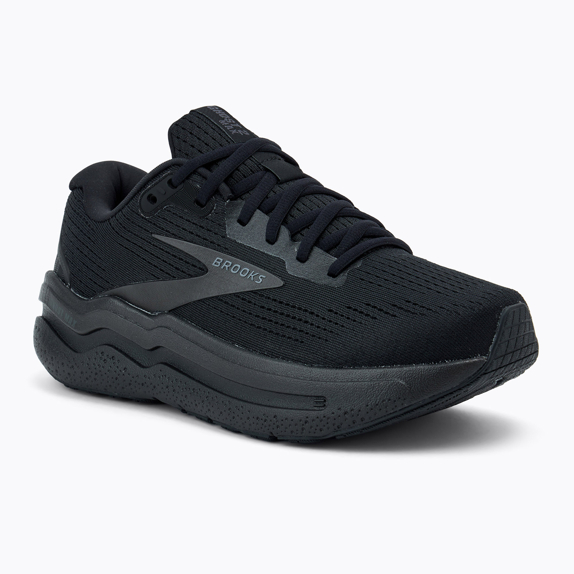 Brooks Ghost Max 2 scarpe da corsa da donna nero/nero/ebano (41 EU) (Ghost Max 2 1204201B020)