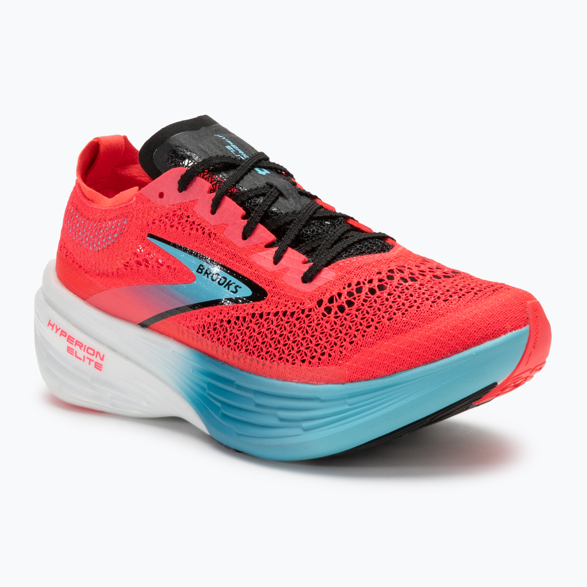 Brooks Hyperion Elite 4 scarpe da corsa rosa diva/cristallo mare/nero (44 EU) (Hyperion Elite 4 1000461D645)