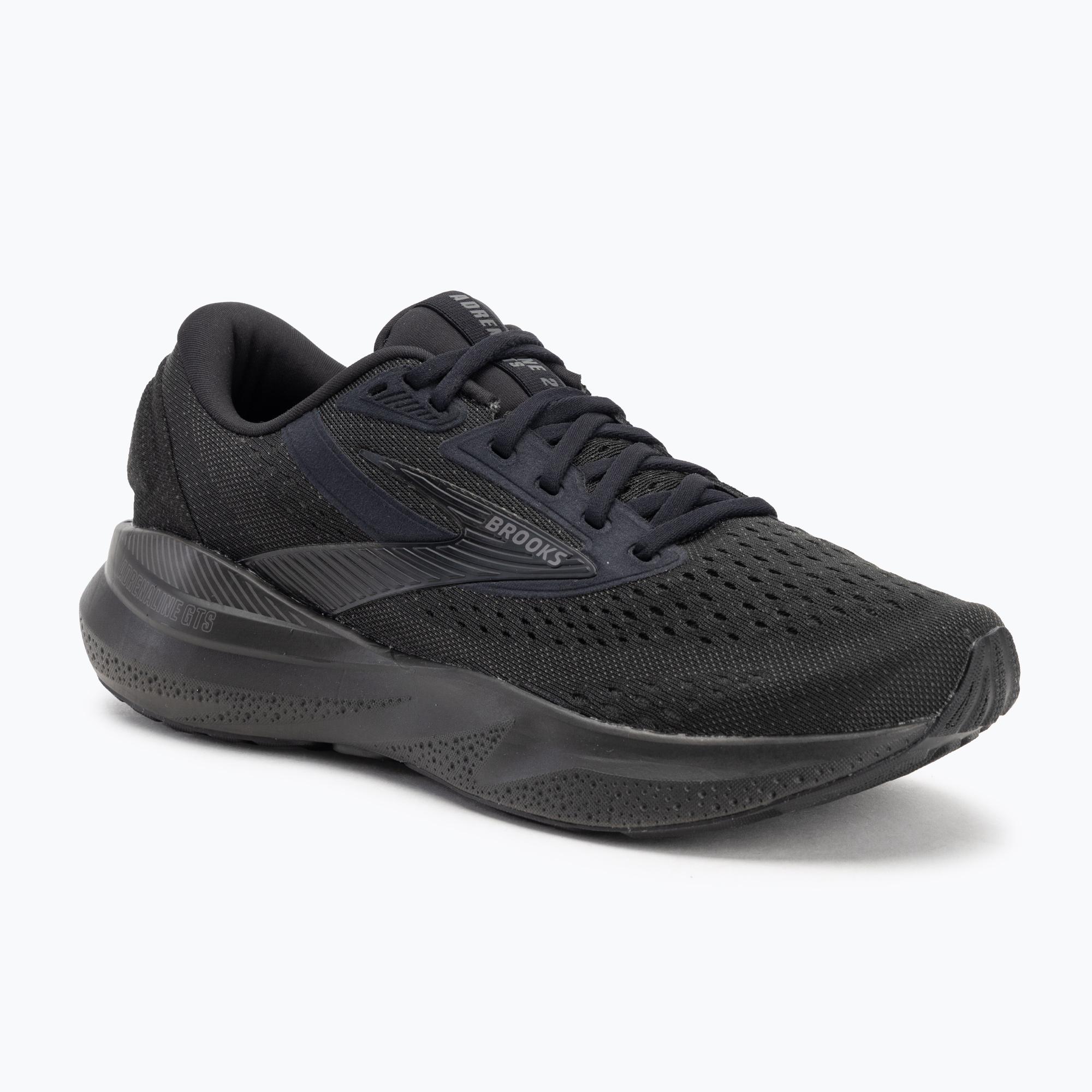 Scarpe da corsa da uomo Brooks Adrenaline GTS 24 nero/nero/ebano (41 EU) (Adrenaline GTS 24 1104371D020)