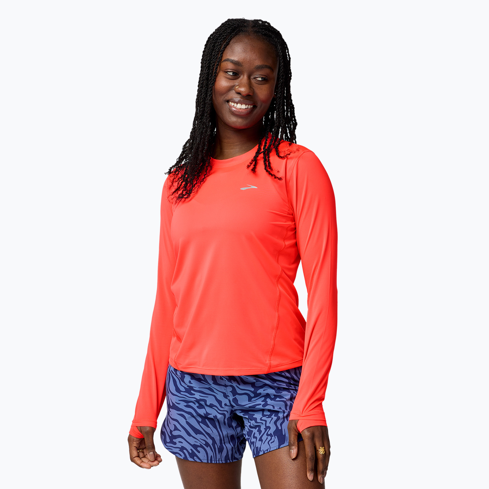 Brooks Sprint Free 3.0 neo cayenne donna, manica lunga da corsa (M) (Sprint Free 3.0 221711698)