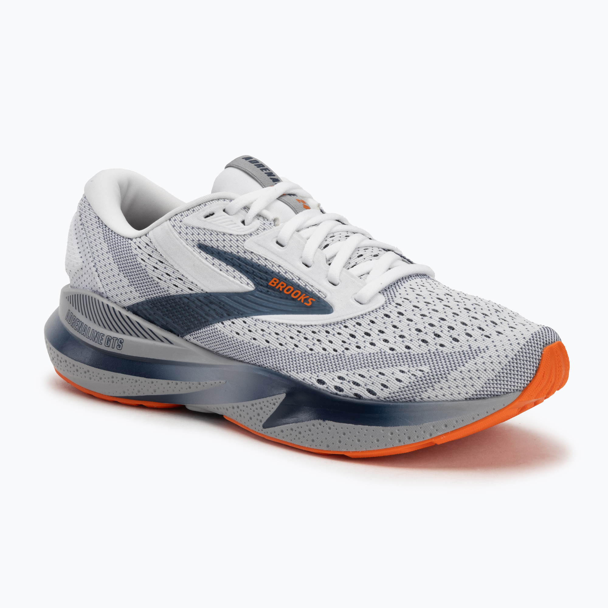 Scarpe da corsa da uomo Brooks Adrenaline GTS 24 bianco/peacoat/leghe