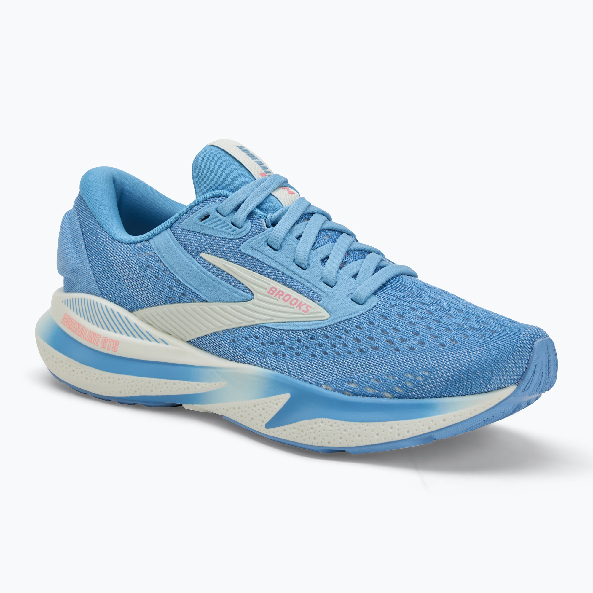 Scarpe da corsa da donna Brooks Adrenaline GTS 24 bonnie blu/grigio/rosa (40.5 EU) (Adrenaline GTS 24 1204261B427)