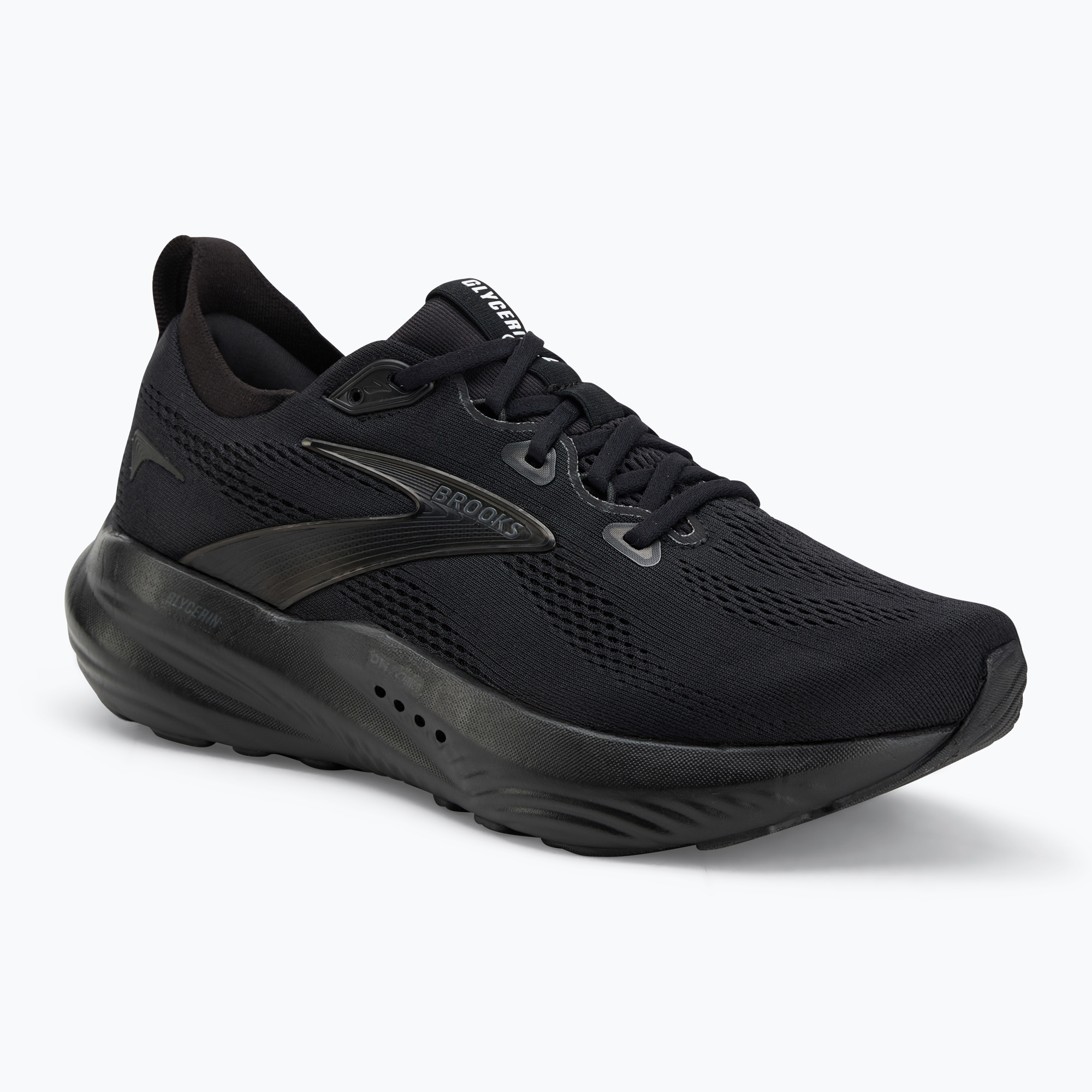 Brooks Glycerin 22 scarpe da corsa da uomo nero/nero/ebano (45 EU) (Glycerin 22 1104451D020)