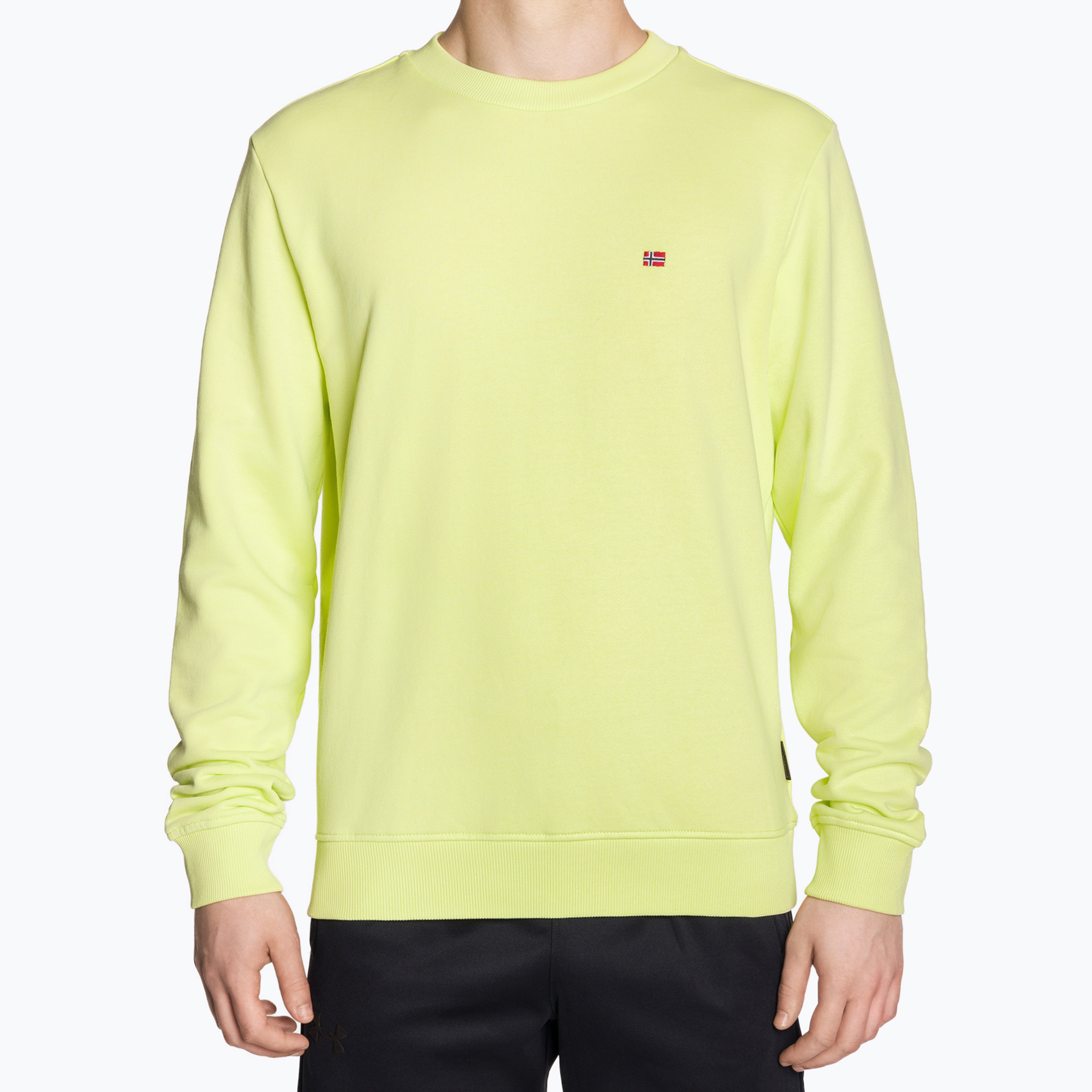Felpa uomo Napapijri Balis Crew Sum 2 giallo sole (L) (Balis Crew Sum 2 NP0A4H89Y1I1)