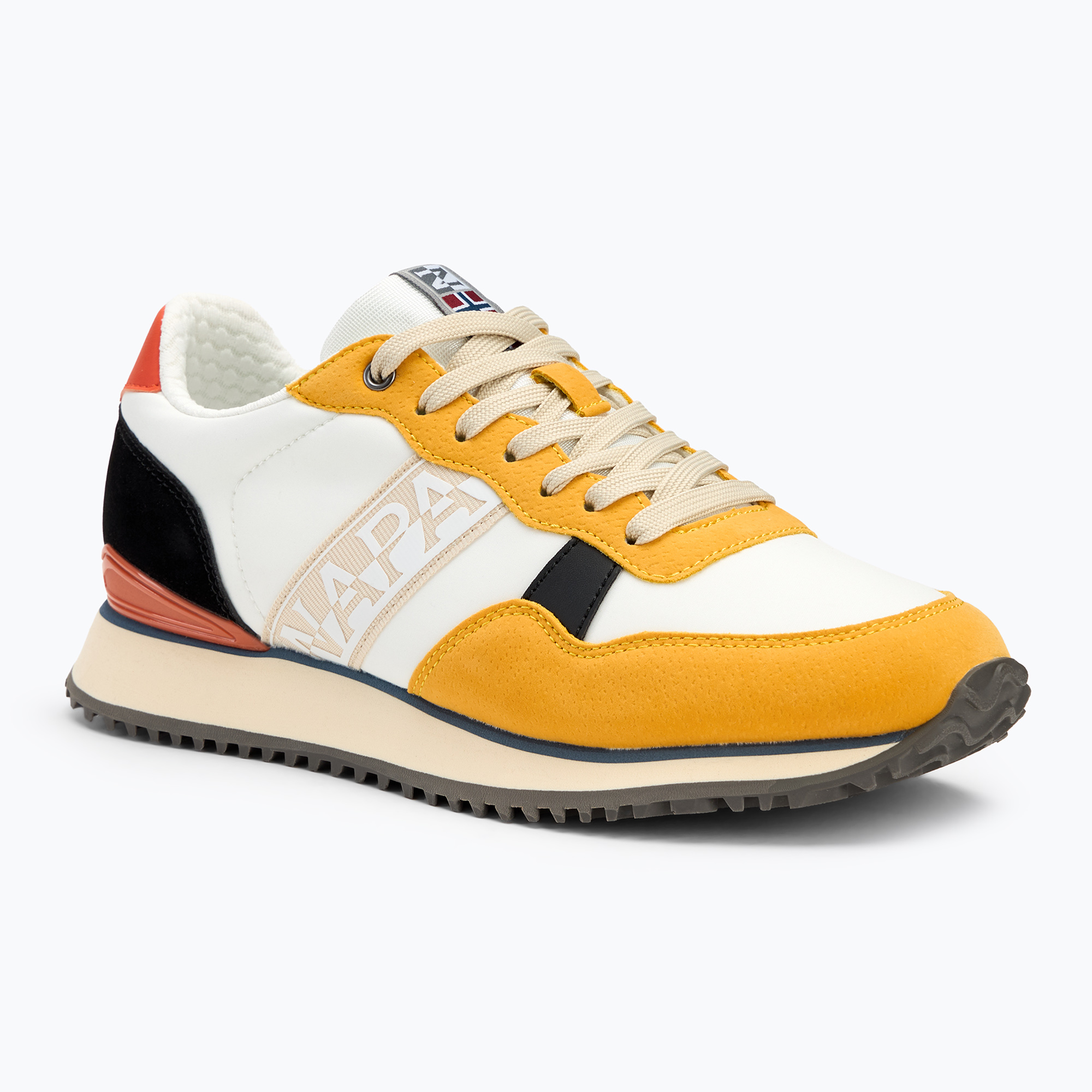 Napapijri Cosmos scarpe da uomo bianco/giallo (40 EU) (Cosmos NP0A4I7E-01D)