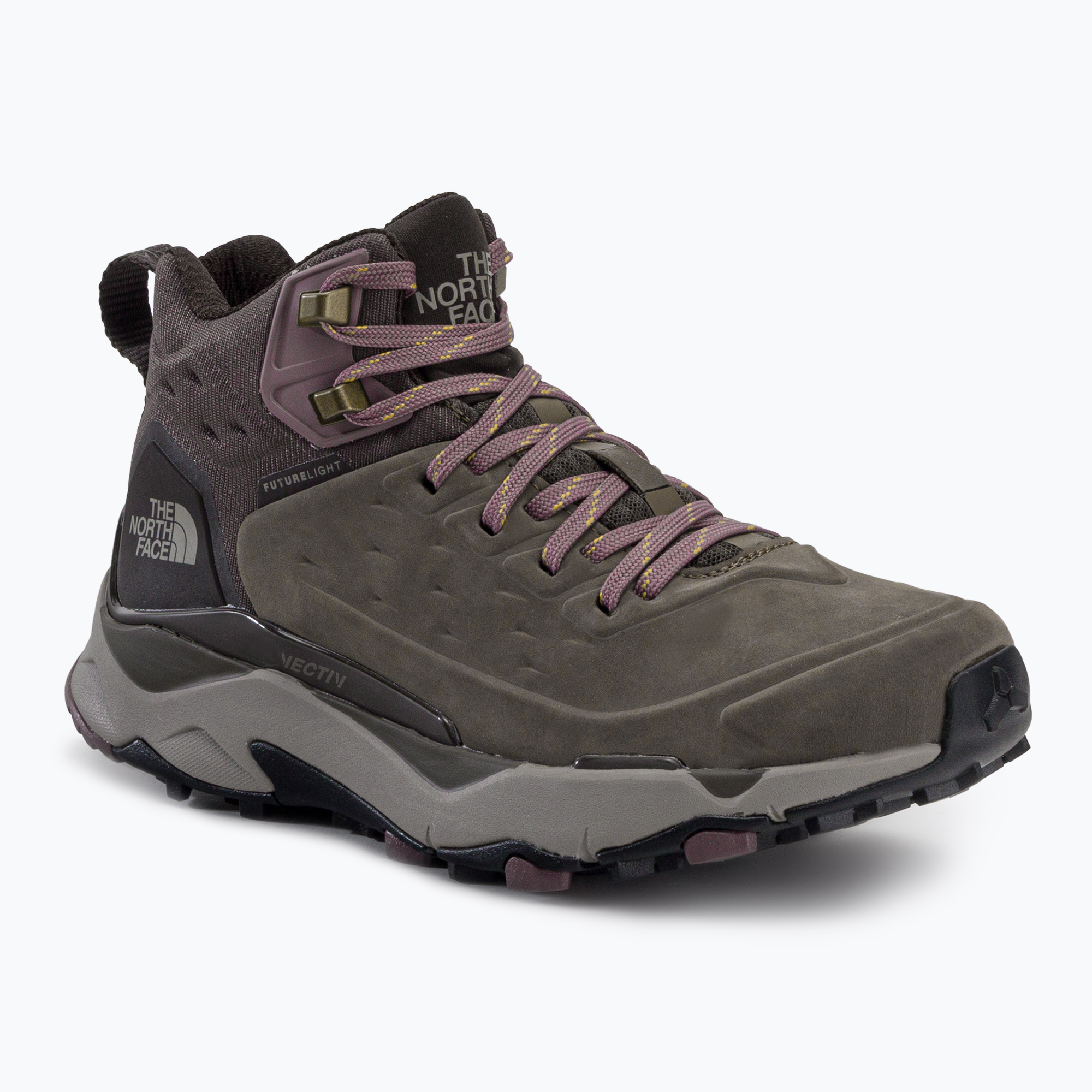 Stivali da trekking da donna The North Face Vectiv Exploris Mid Futurelight Leather bipartisan marrone (41 EU) (Vectiv Exploris Mid Futurelight Lthr