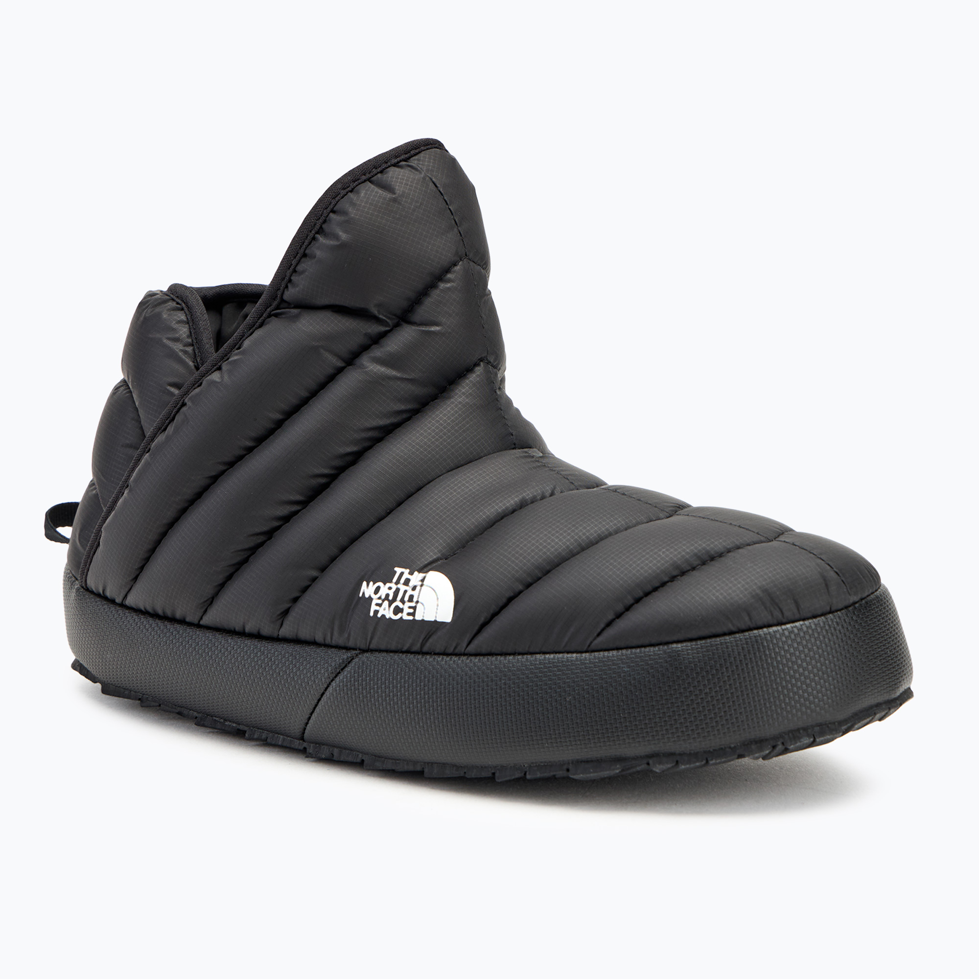 Pantofole invernali da uomo The North Face Thermoball Traction Bootie nero / bianco