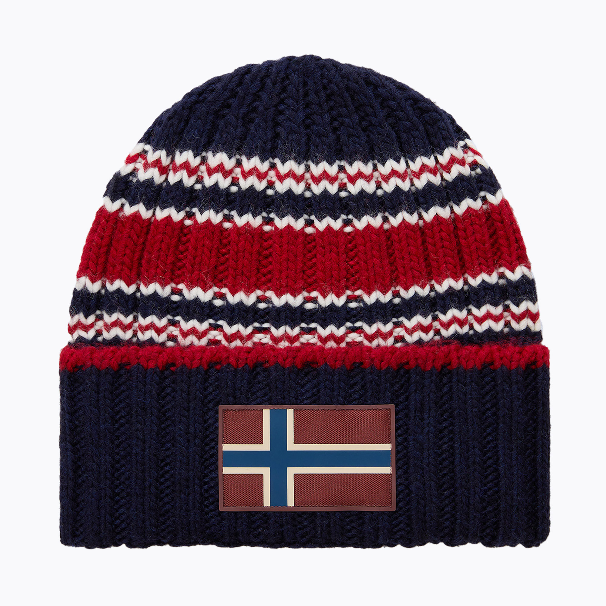 Berretto invernale da uomo Napapijri F-Areuse blu marine (F-Areuse NP0A4IJE-1761)