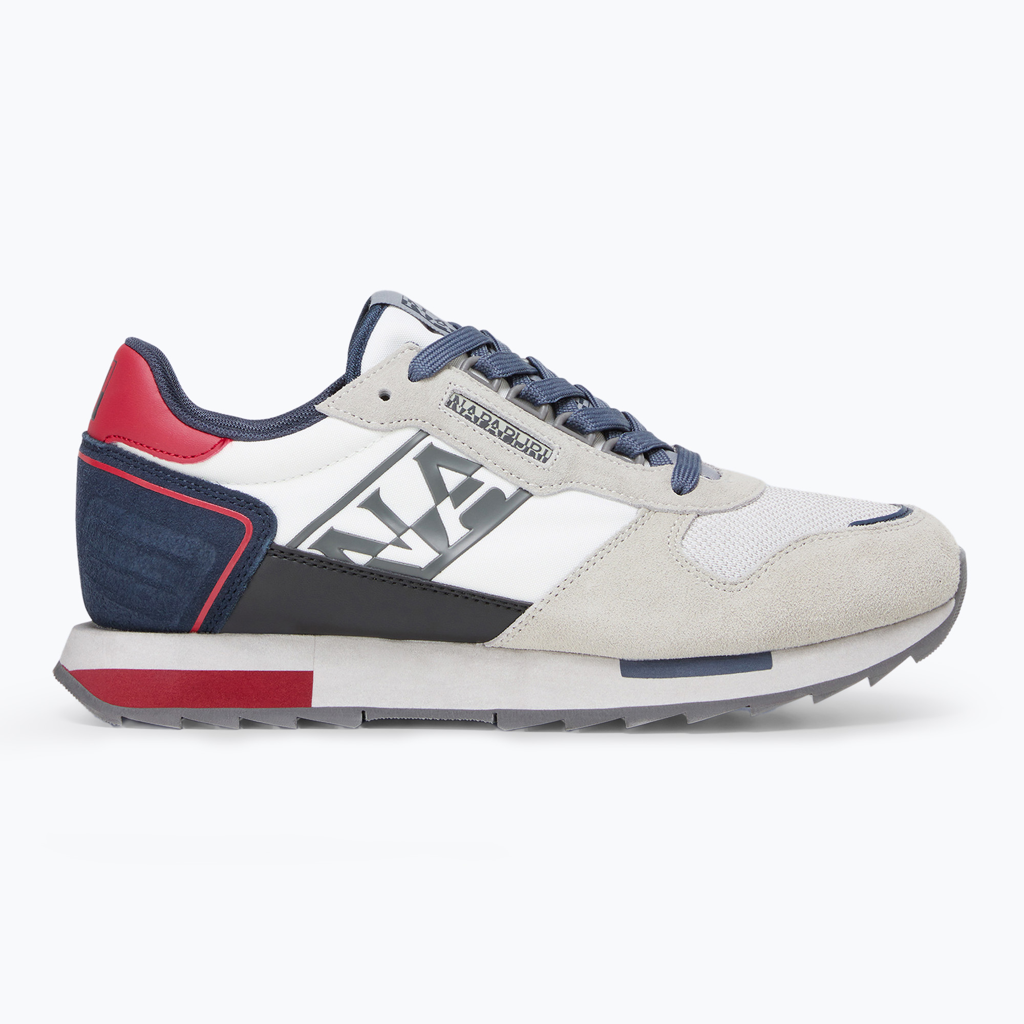 Scarpe Napapijri Virtus da uomo bianco/grigio/navy (42 EU) (Virtus NP0A4IJJ-K01)