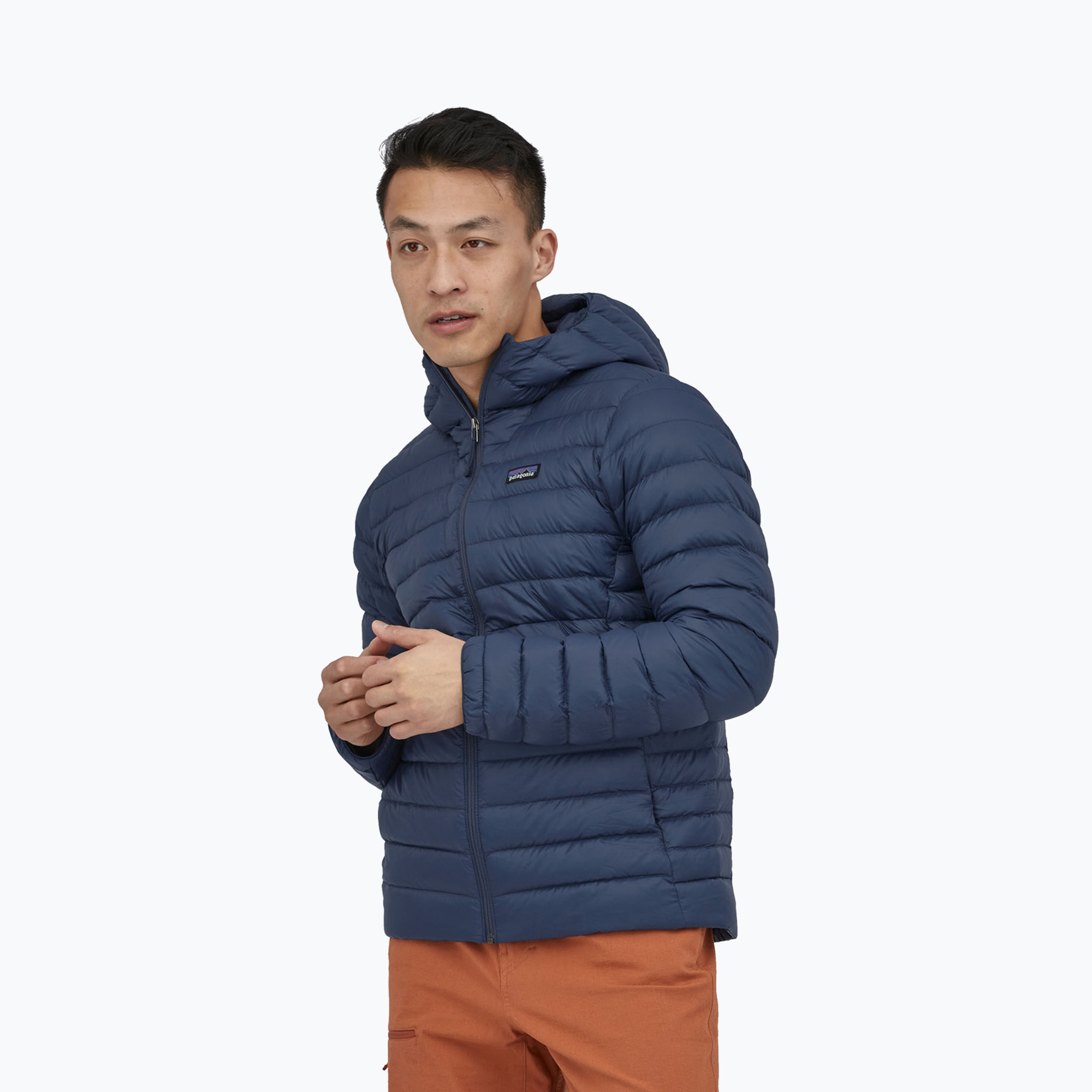 Patagonia Down Sweater Hoody Uomo new navy (XL) (Down Sweater Hoody 84702)