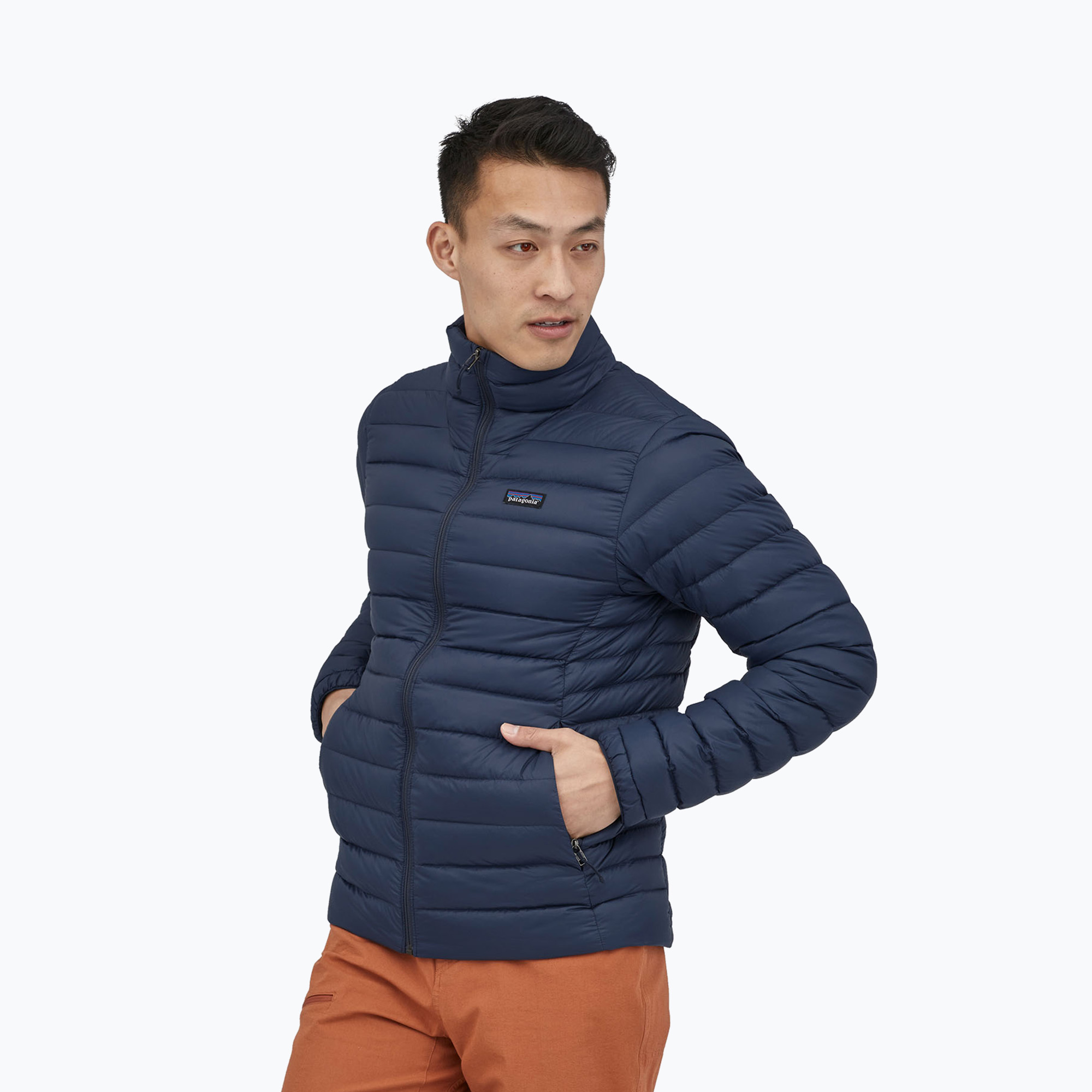 Uomo Patagonia Down Sweater jacket new navy (XL) (Down Sweater 84675)