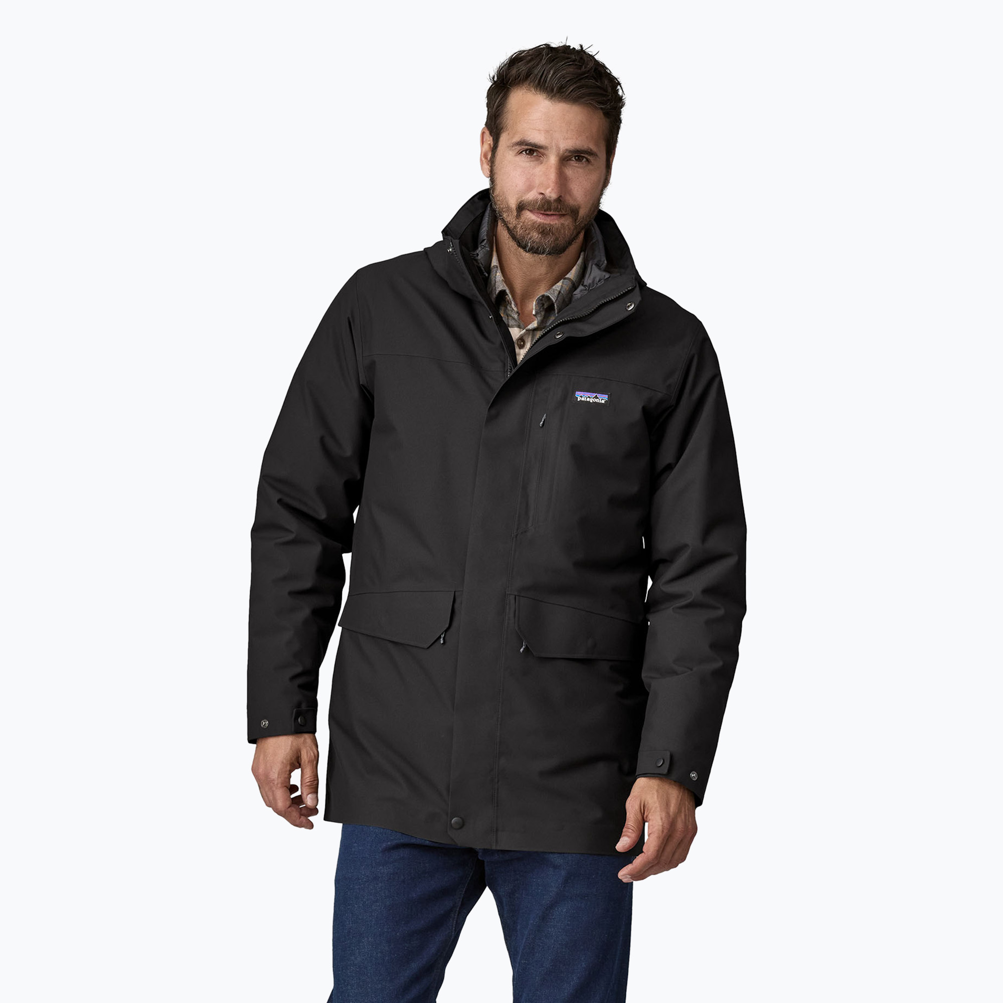 Giacca Patagonia Tres 3-in-1 Parka uomo nero (XL) (Tres 3-in-1 Parka 28389)